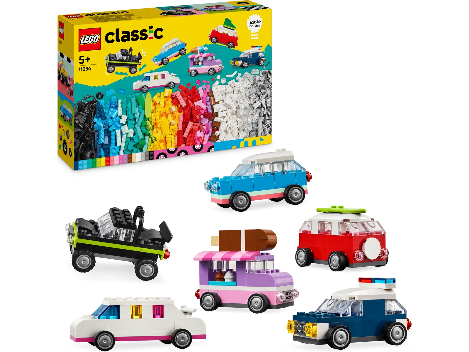 LEGO Classic Kreative kjøretøy 11036 LEGO