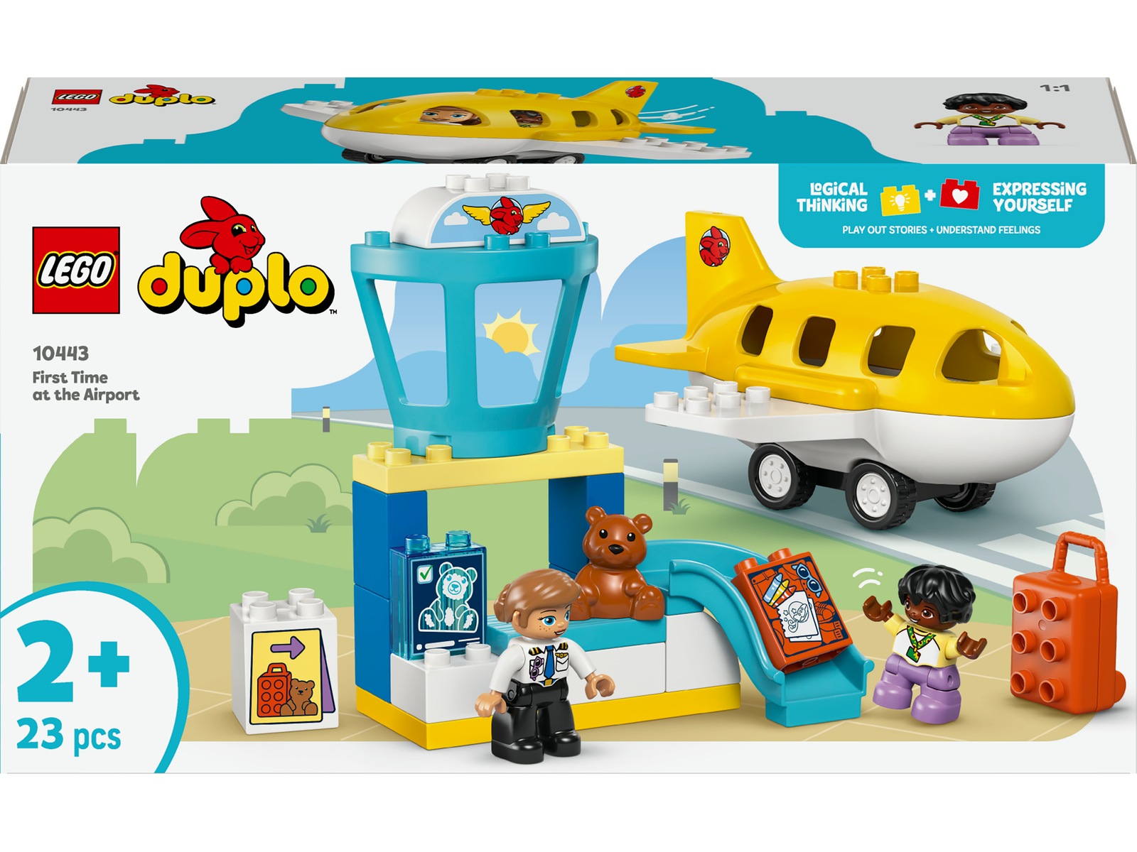 LEGO DUPLO Town Første gang på flyplassen 10443 LEGO