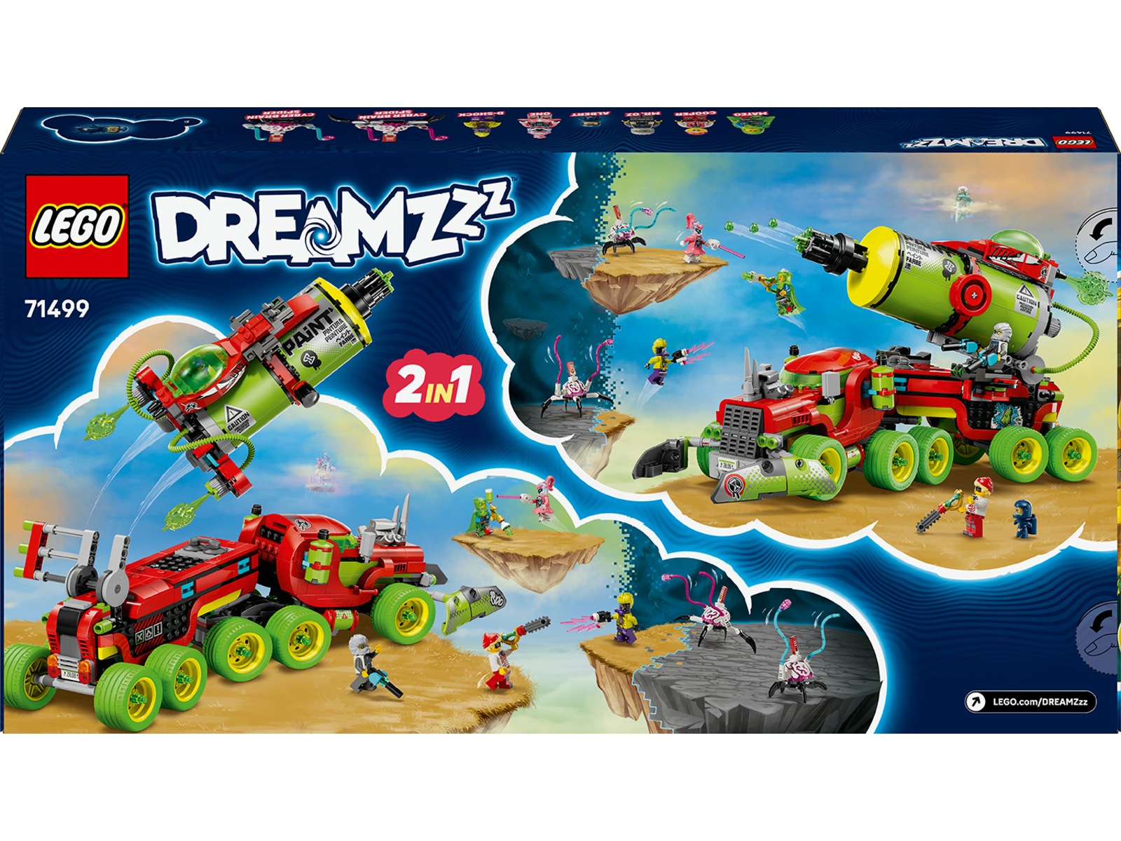 LEGO DREAMZzz Mateos sprayfargebil 71499 LEGO