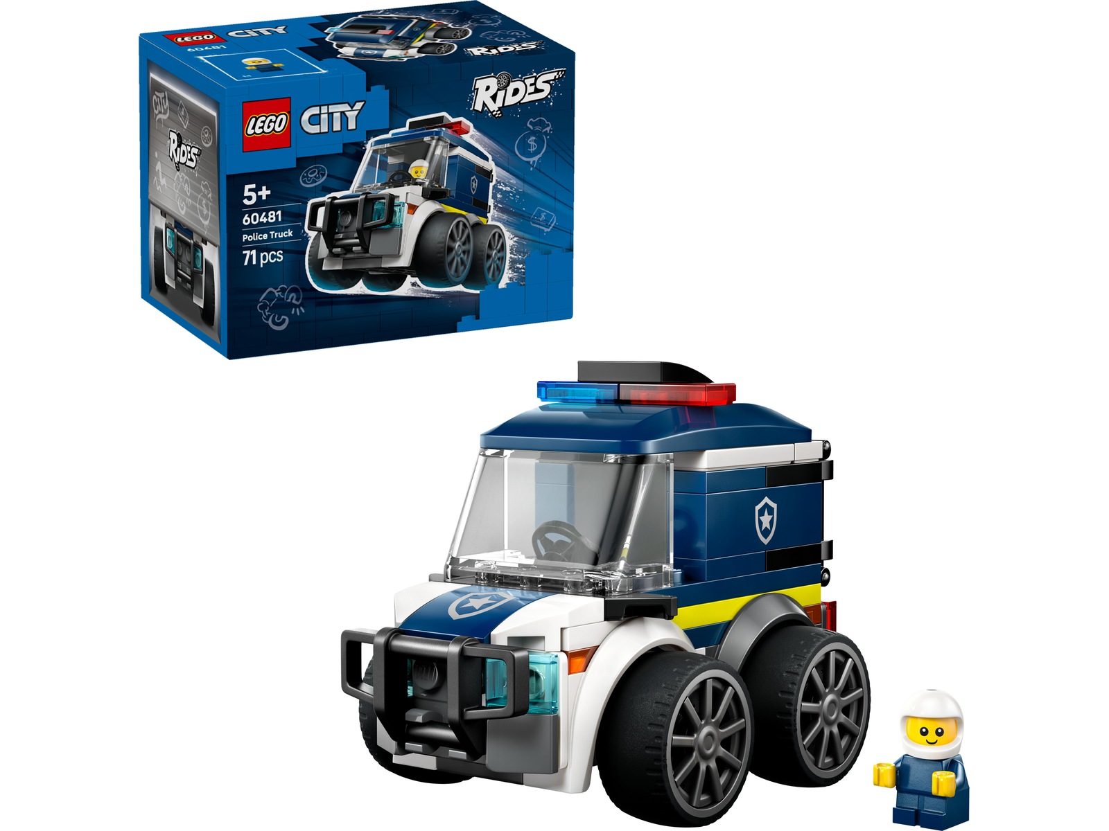 LEGO City Kjøretøy - politibil 60481 LEGO
