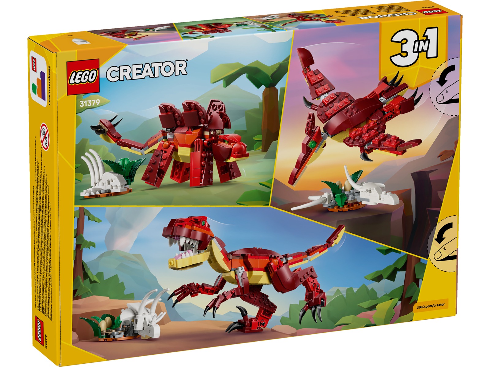 LEGO Creator Vildsint dinosaur 31379 LEGO