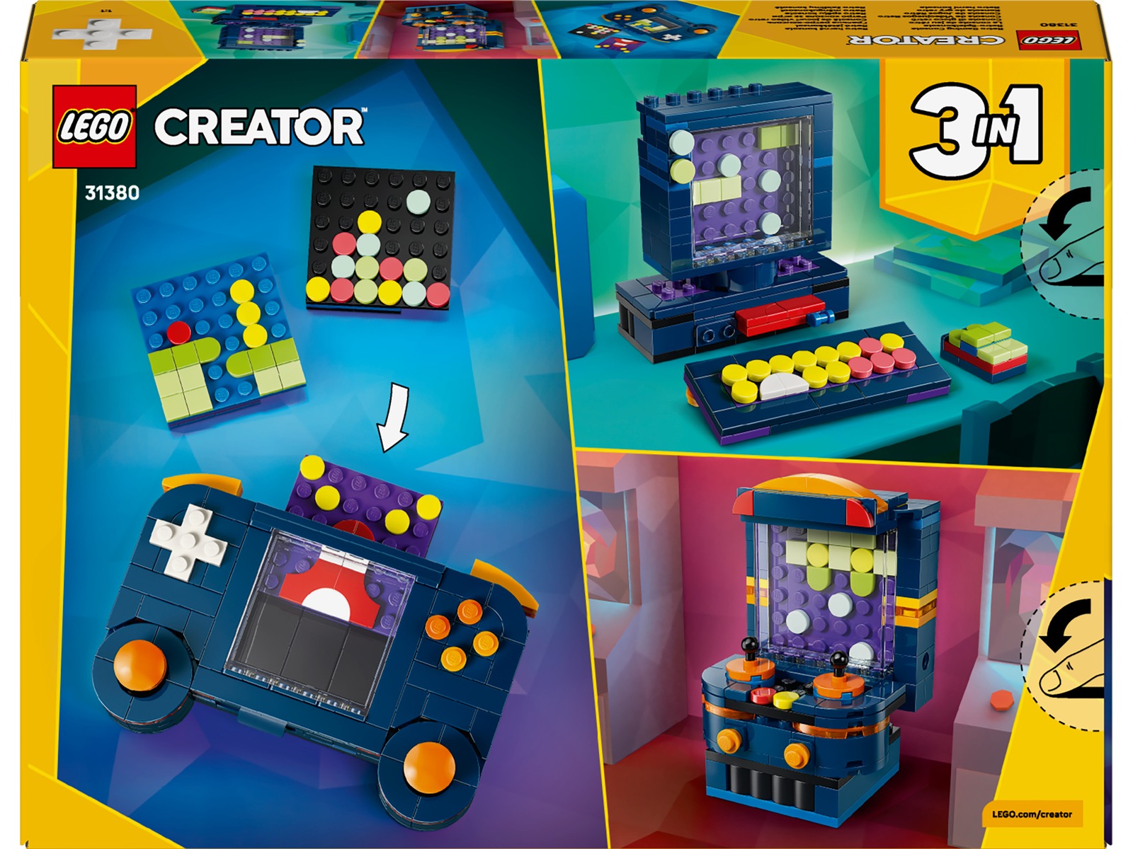 LEGO Creator Spilkonsoll i retrostil 31380 LEGO