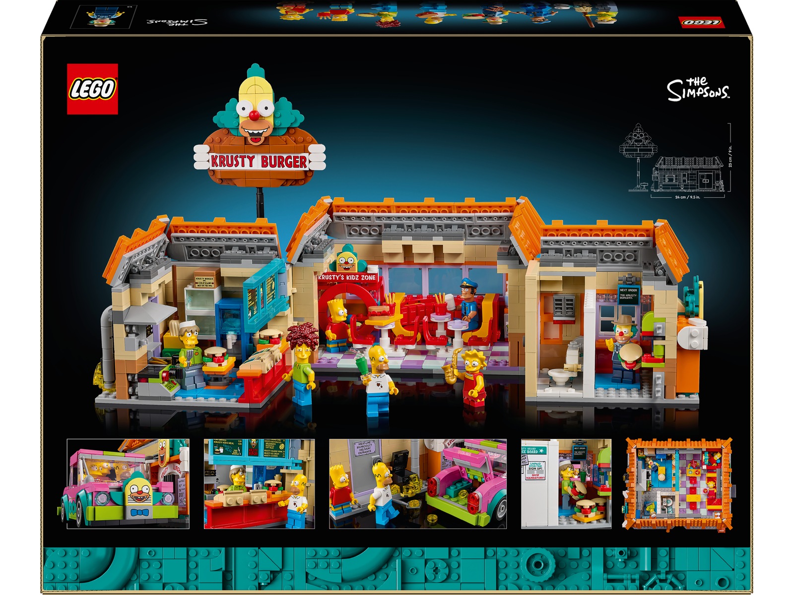 LEGO Icons The Simpsons: Krustyburgere 10352 LEGO