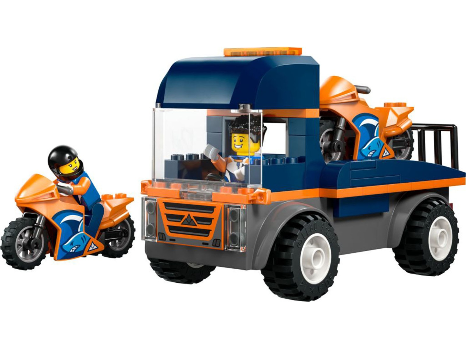 LEGO City Great Vehicles Motorsykkeltransport 60491 LEGO