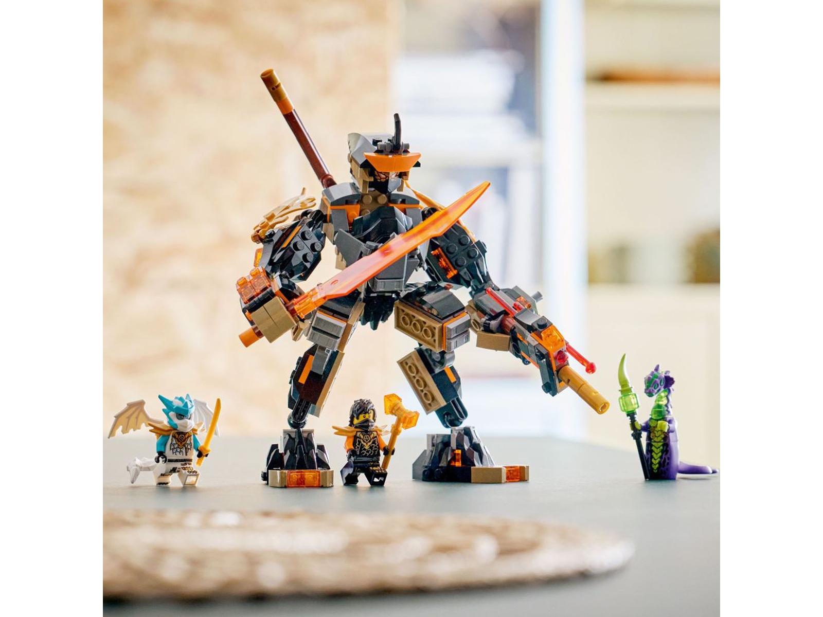 LEGO Ninjago Coles oppdragsrobot og Drage-Zane 71854 LEGO