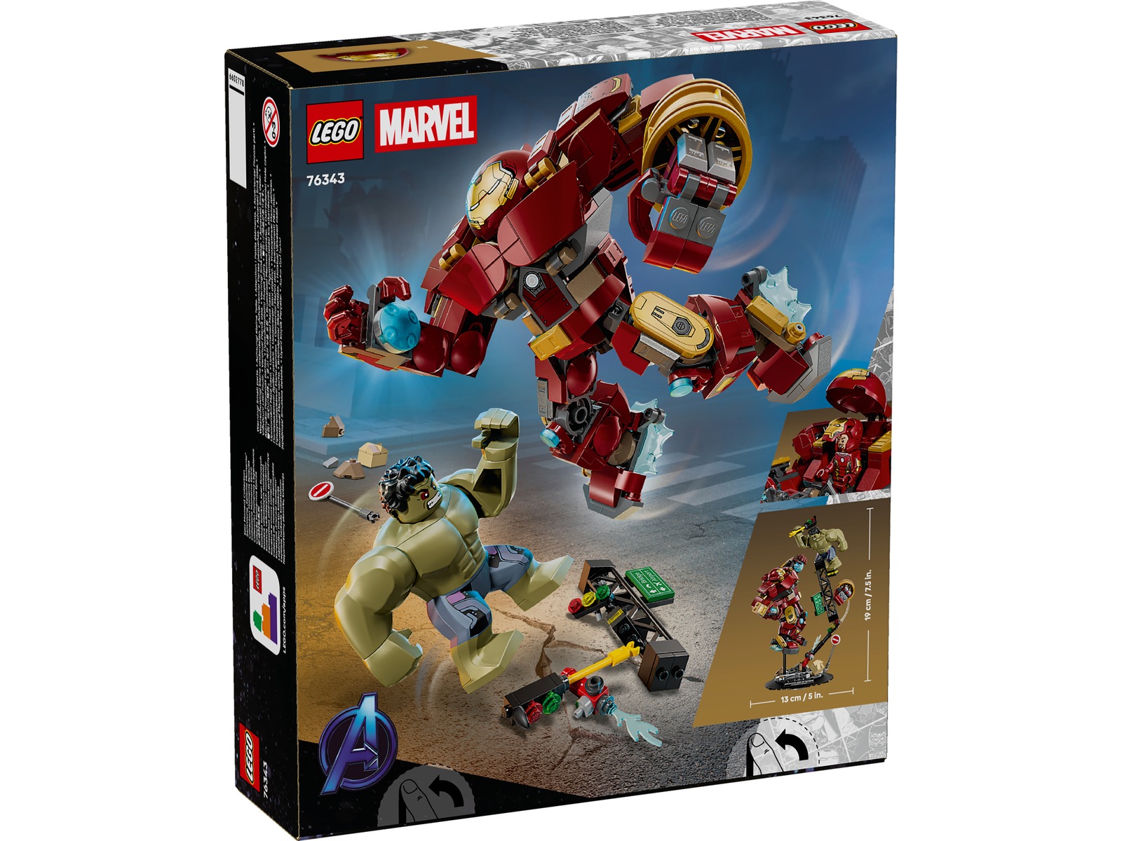 LEGO Super Heroes Marvel Episk kamp: Hulkbuster mot Hulk 76343 LEGO