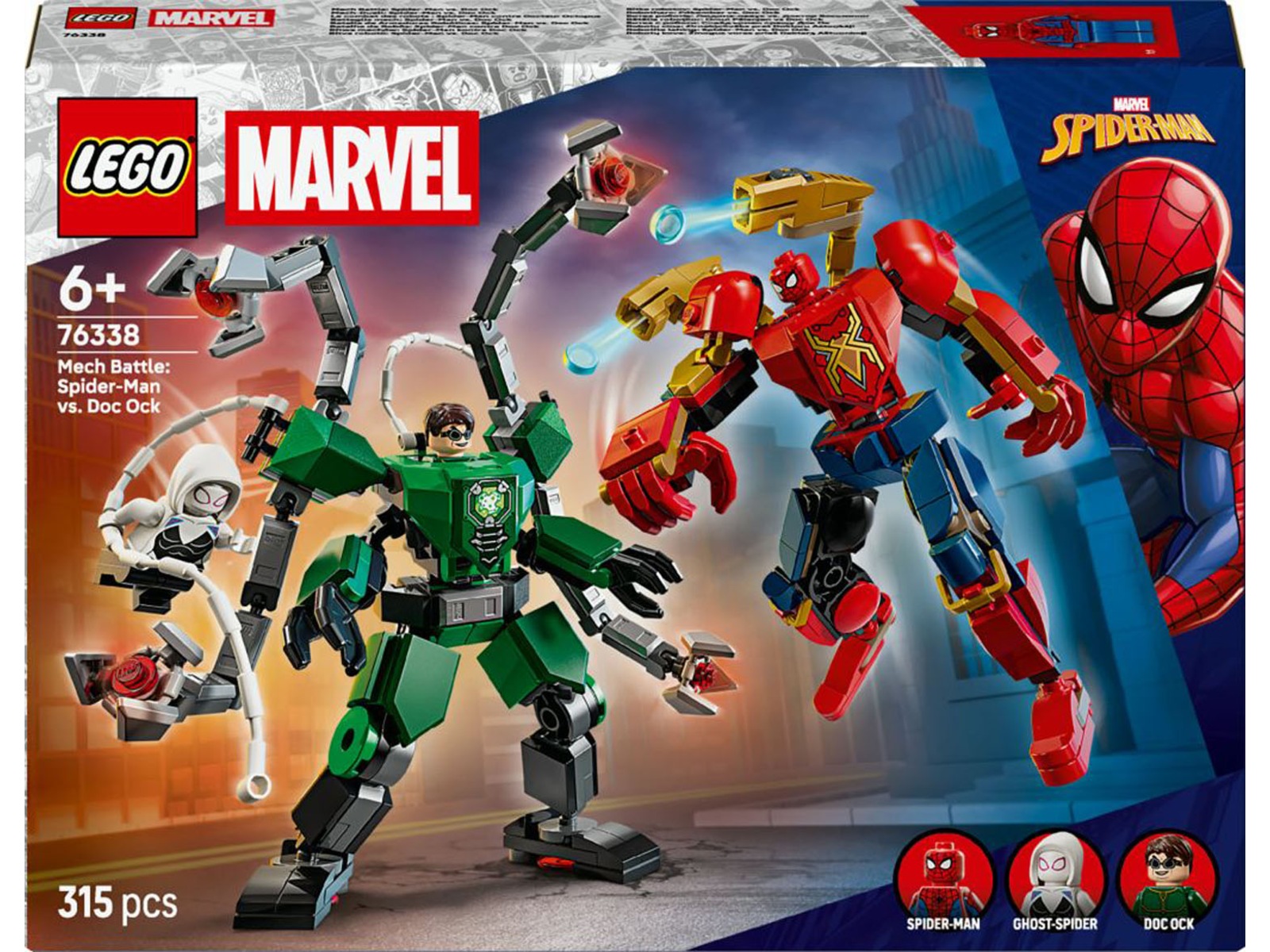 LEGO Super Heroes Marvel Robotkamp: Spider-Man mot Doc Ock 76338 LEGO