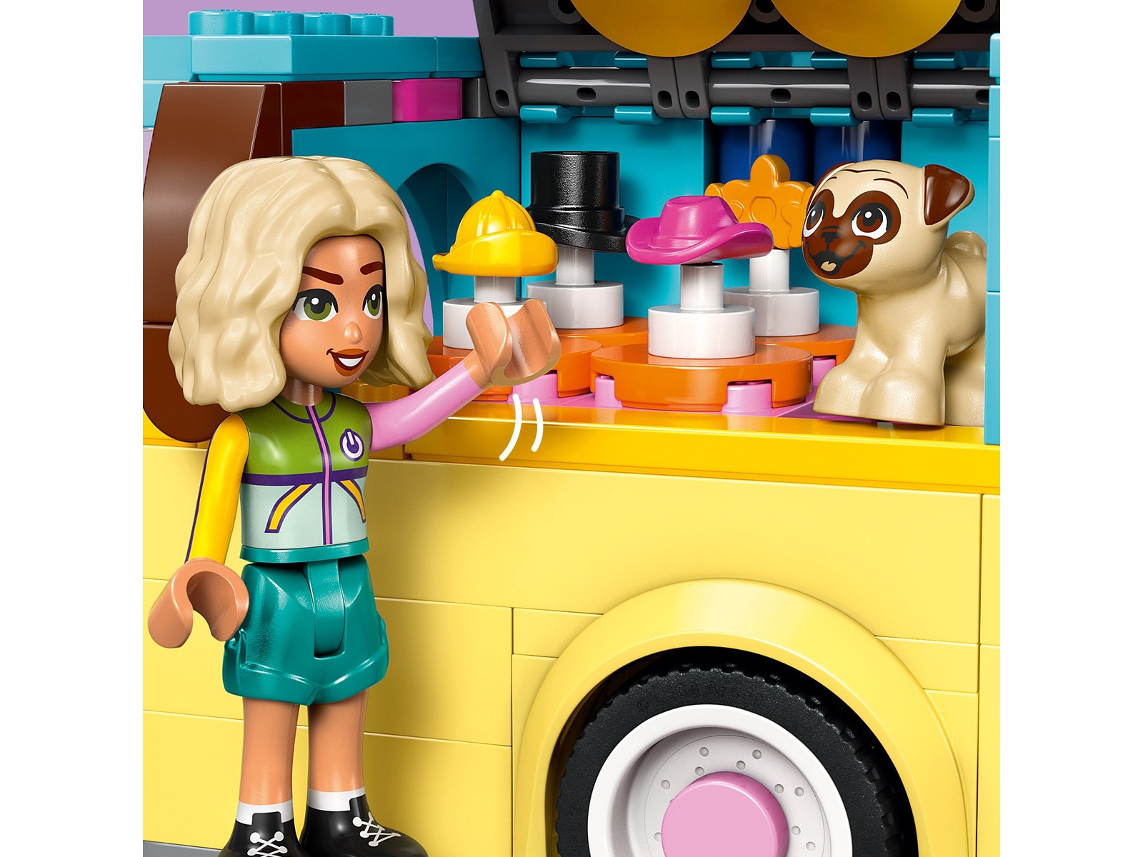 LEGO Friends Varebil med dyretilbehør 42678 LEGO