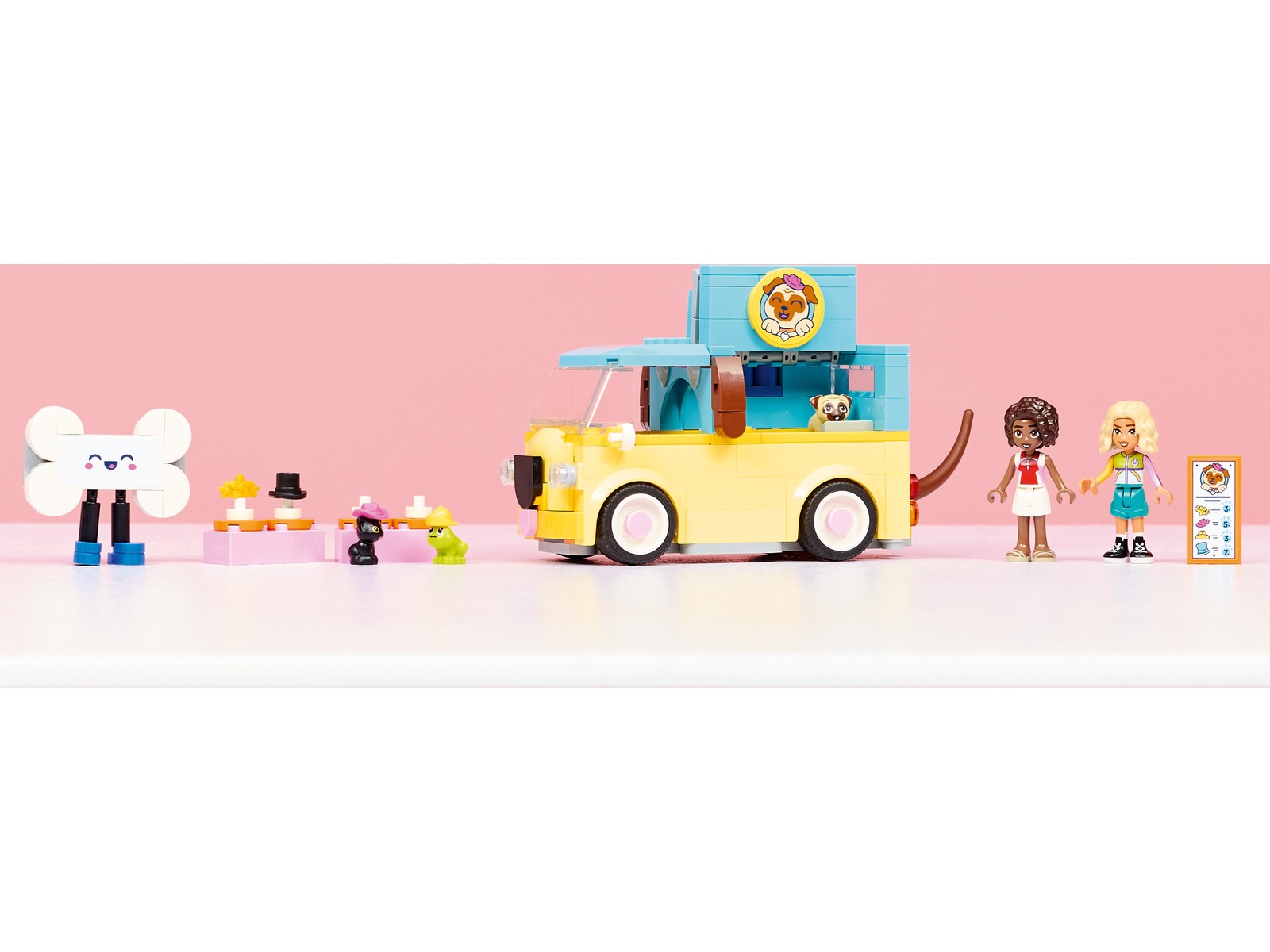 LEGO Friends Varebil med dyretilbehør 42678 LEGO