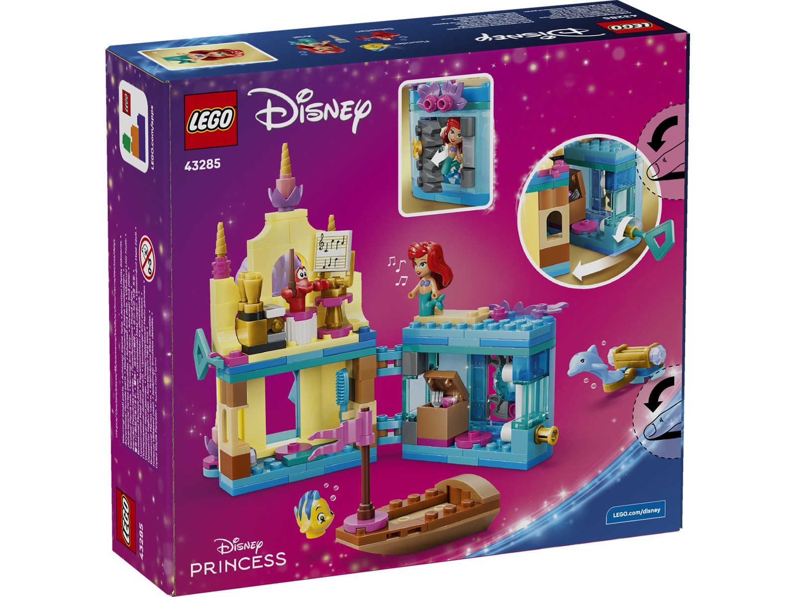 LEGO Disney Princess Ariels magiske minipalass 43285 LEGO