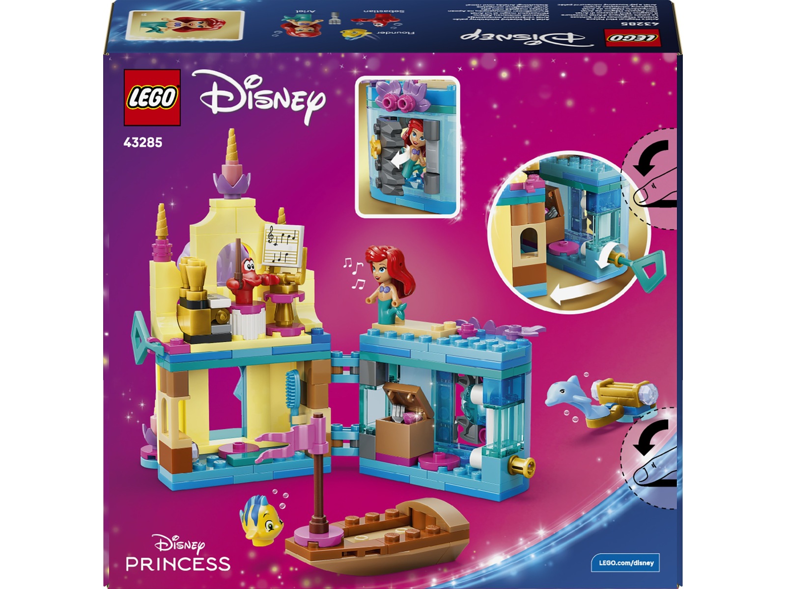 LEGO Disney Princess Ariels magiske minipalass 43285 LEGO