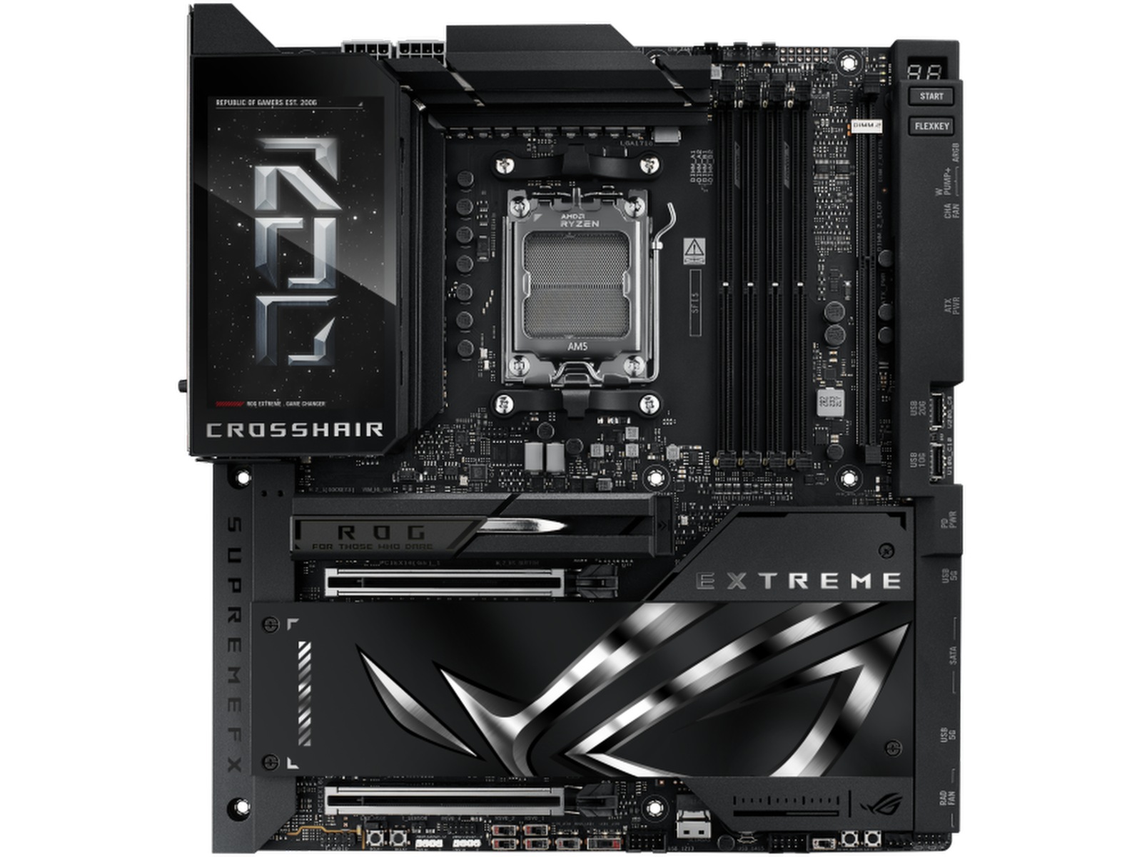 Asus ROG Crosshair X870E Extreme Hovedkort -B-Grade Demo hovedkort