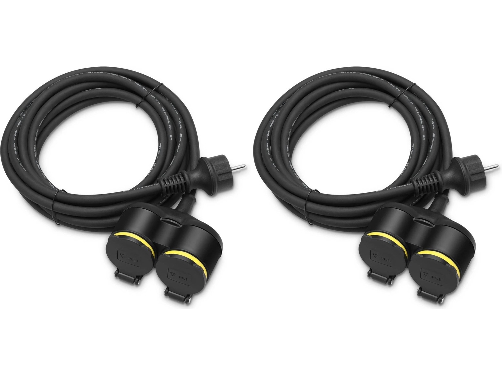 Andersson ECO 3.0 dobbel skjøteledning 5m 2-pakning Skjøtekabel & forgrener