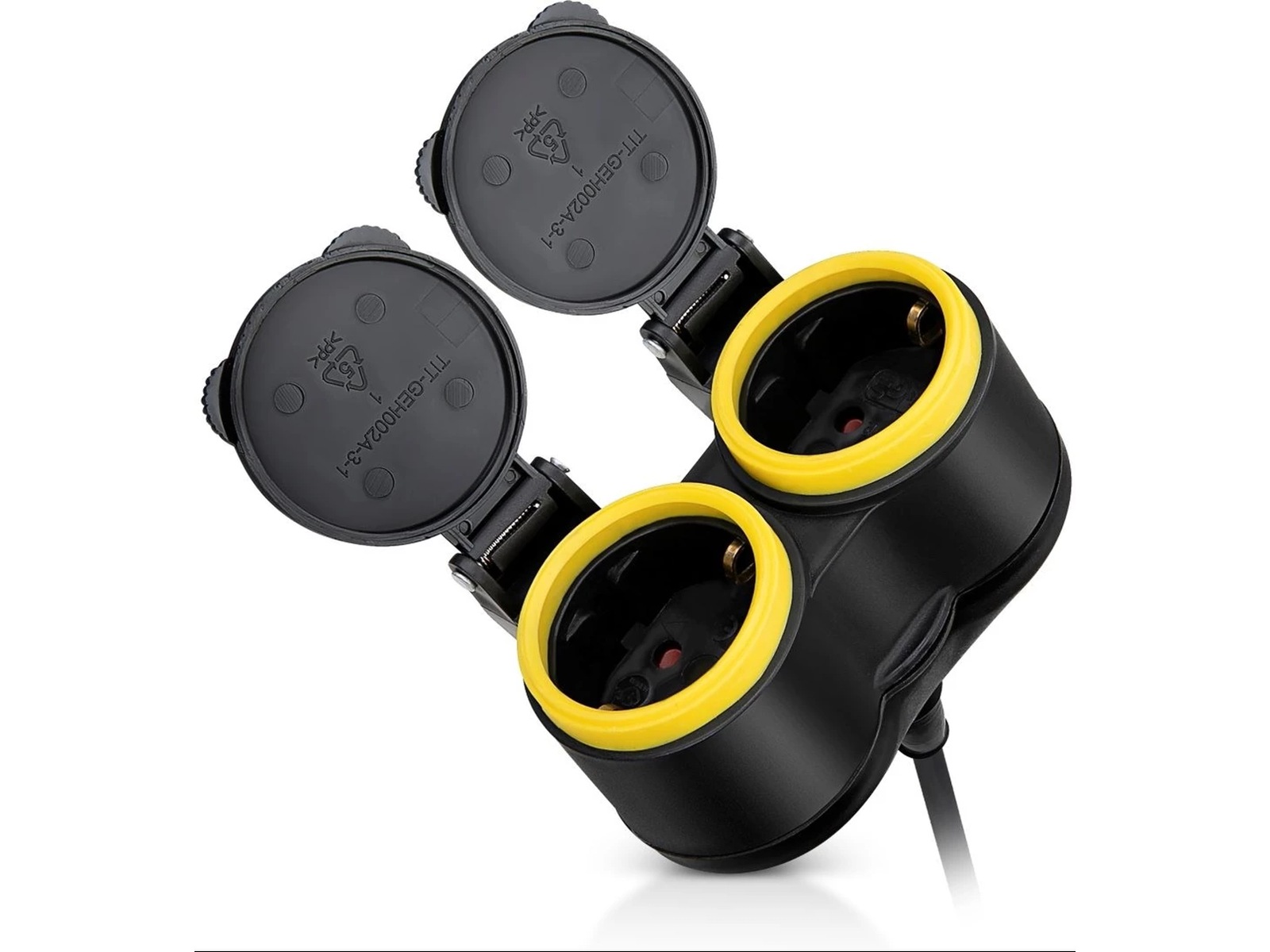 Andersson ECO 3.0 dobbel skjøteledning 5m 2-pakning Skjøtekabel & forgrener