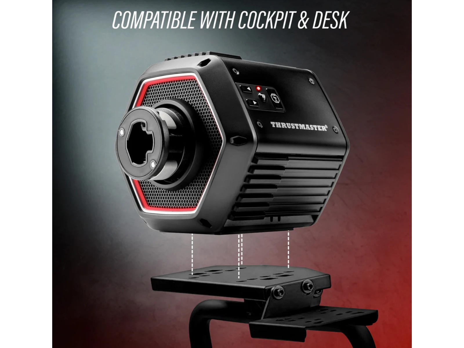 THRUSTMASTER T818 SERVO BASE BLACK EDITION Ratt & pedaler
