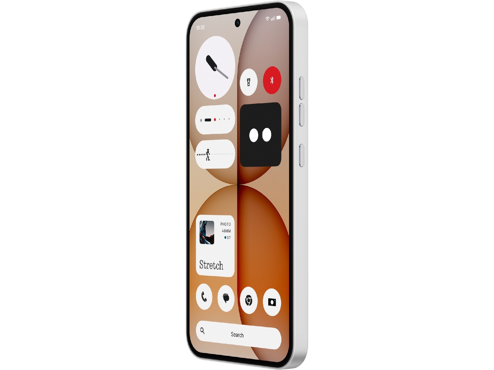 Nothing Phone (4a) 128GB (hvit) Mobiltelefoner