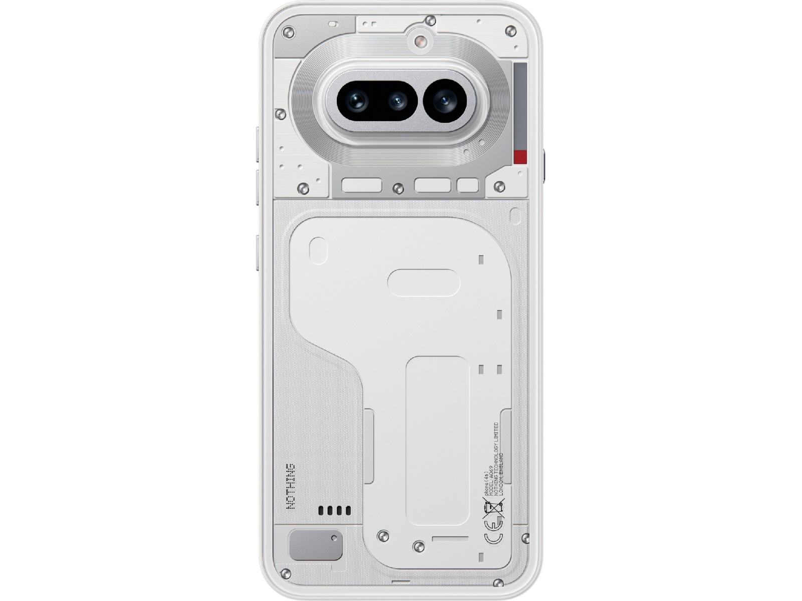 Nothing Phone (4a) 128GB (hvit) Mobiltelefoner