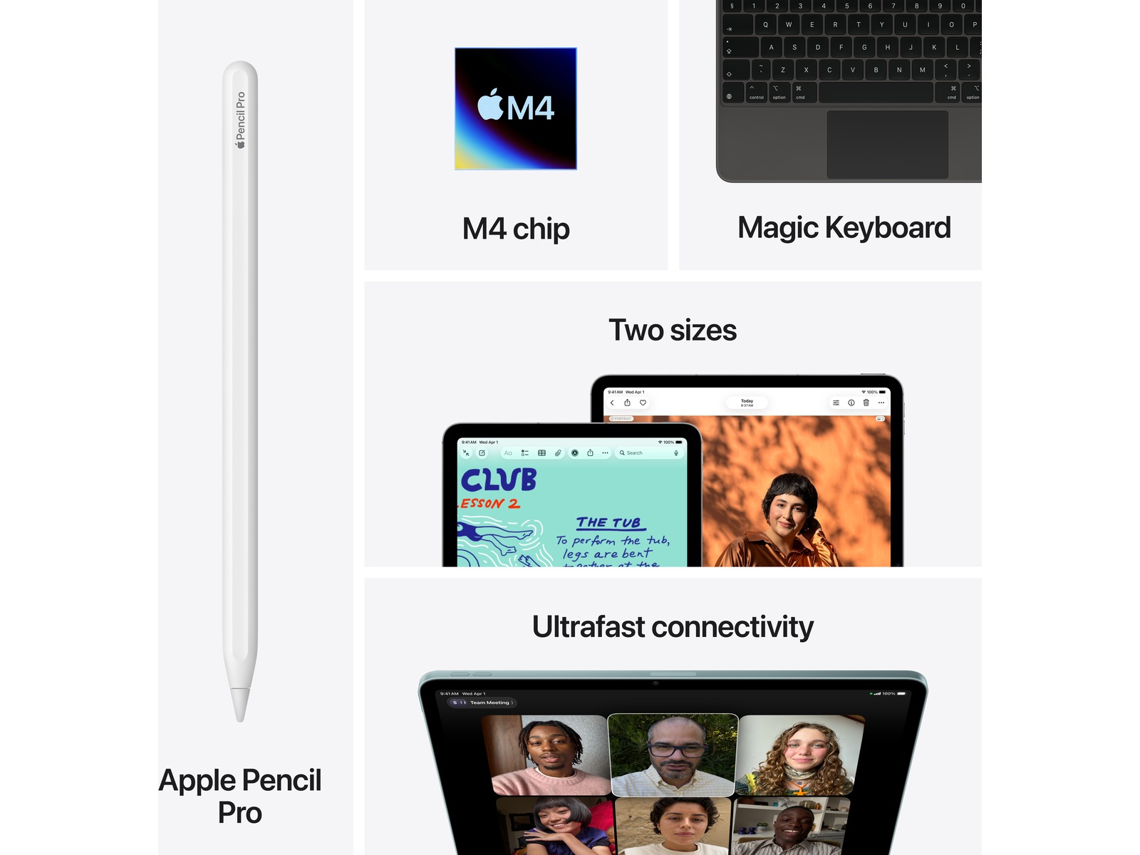 iPad Air 13" (2026) 128GB 5G (blå) Nettbrett / iPad