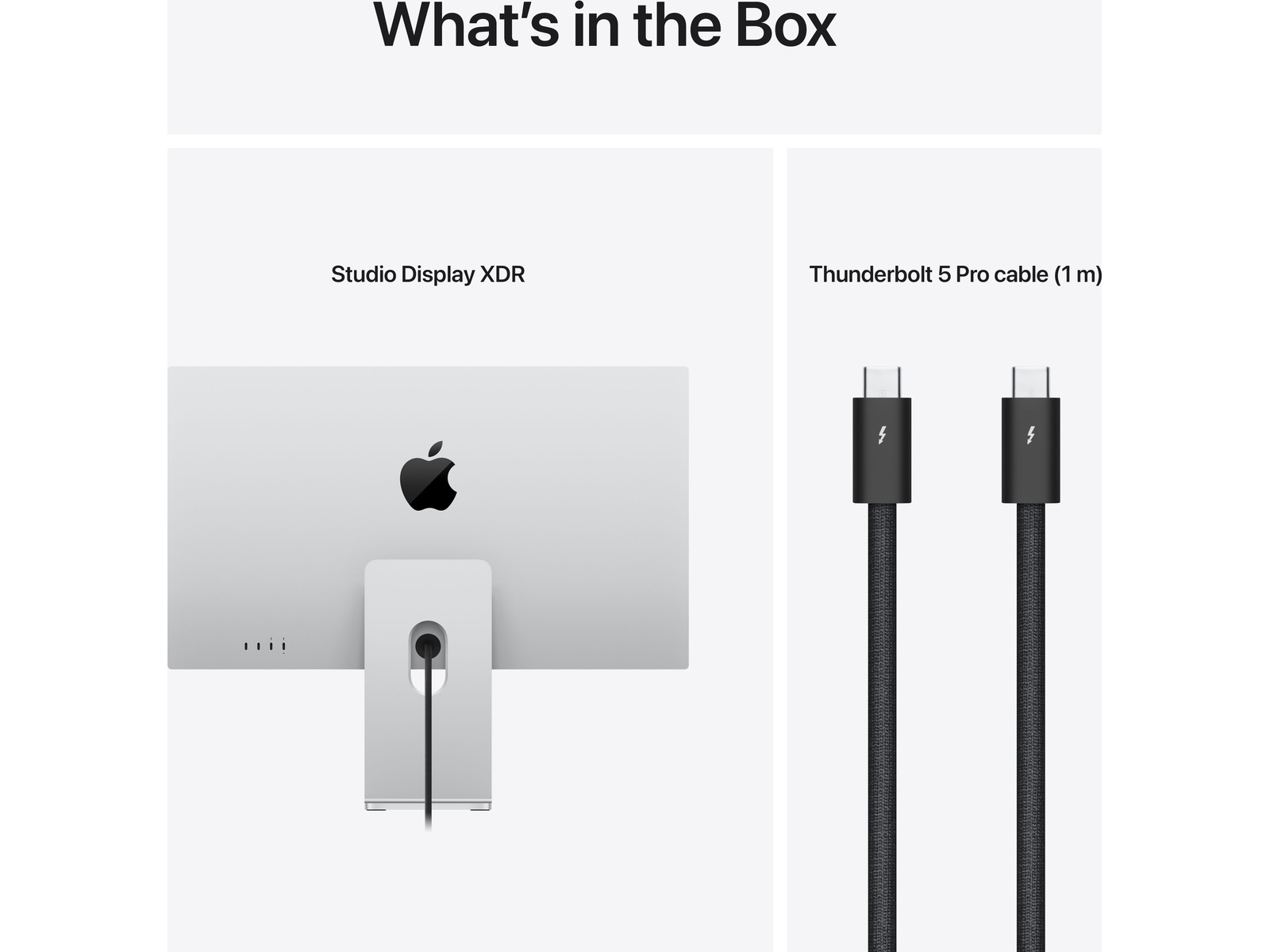 Apple Studio Display XDR (2026) Standard Glass - VESA-feste (uten stativ) Skjermer