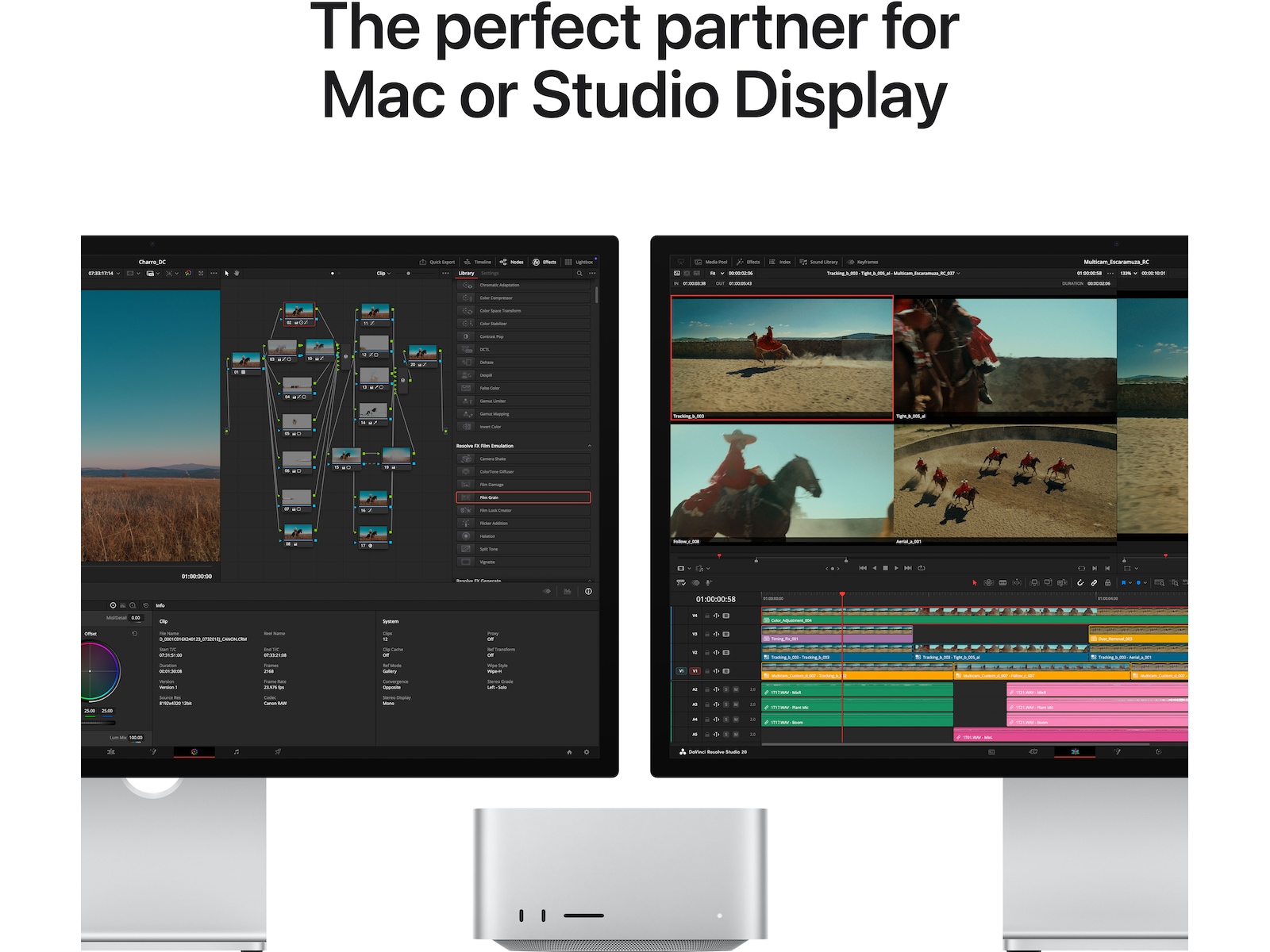 Apple Studio Display XDR (2026) Standard Glass - stativ med vinkel- og høydejustering Skjermer
