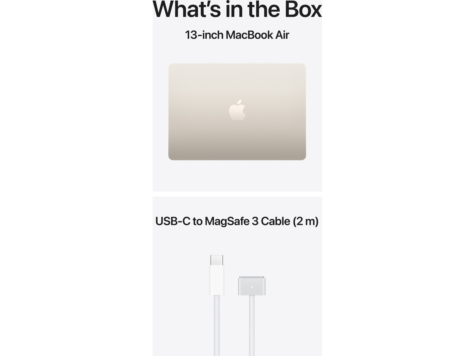 MacBook Air 13" M5 (2026) 1TB (stjerneskinn) PC - Bærbar / laptop