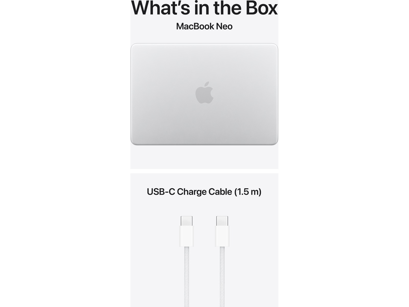 MacBook Neo 13" A18 Pro (2026) 512GB (sølv) PC - Bærbar / laptop