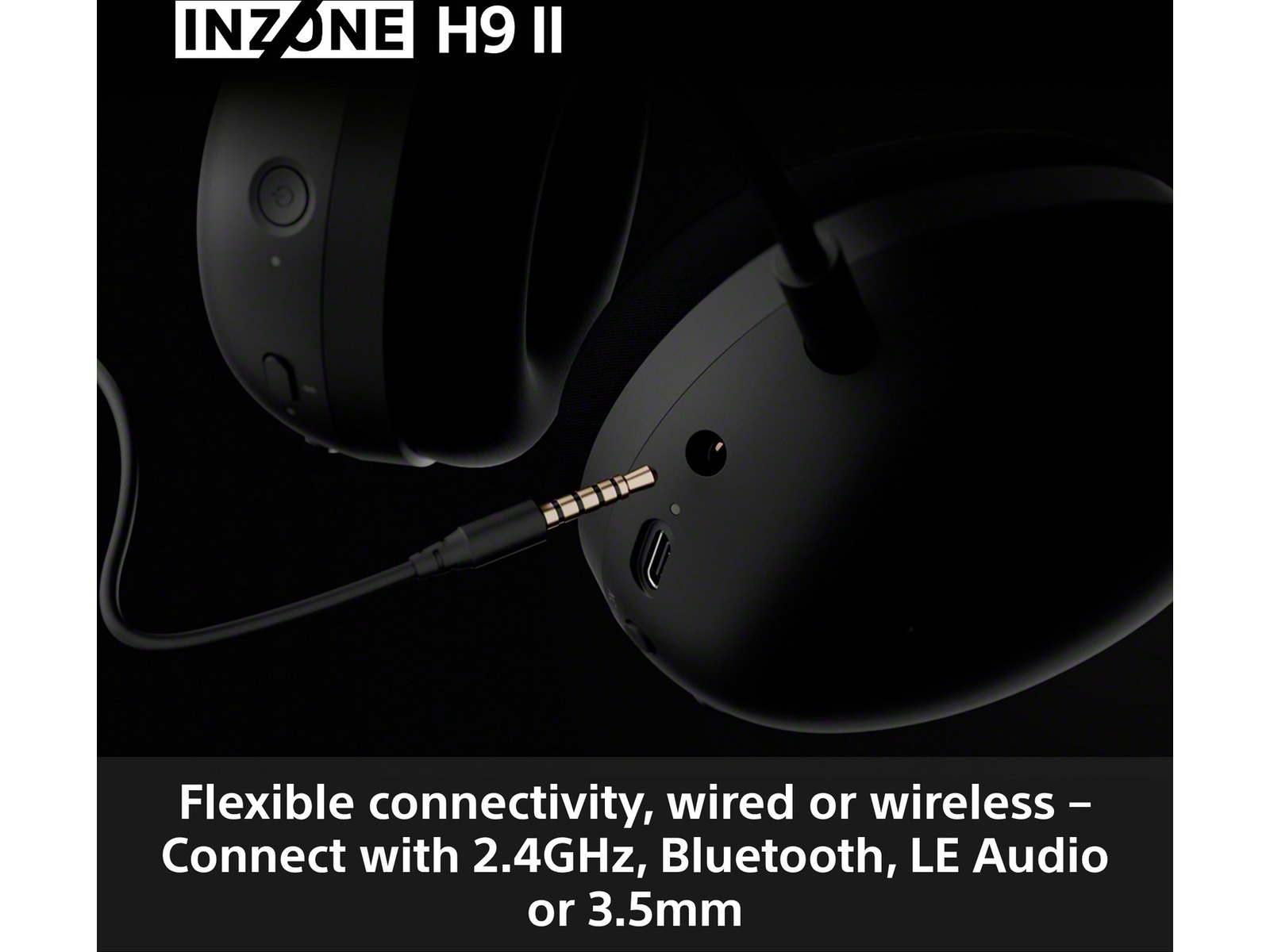Sony INZONE H9 II Trådløst støydempende hodesett (svart) -B-Grade Demo headset