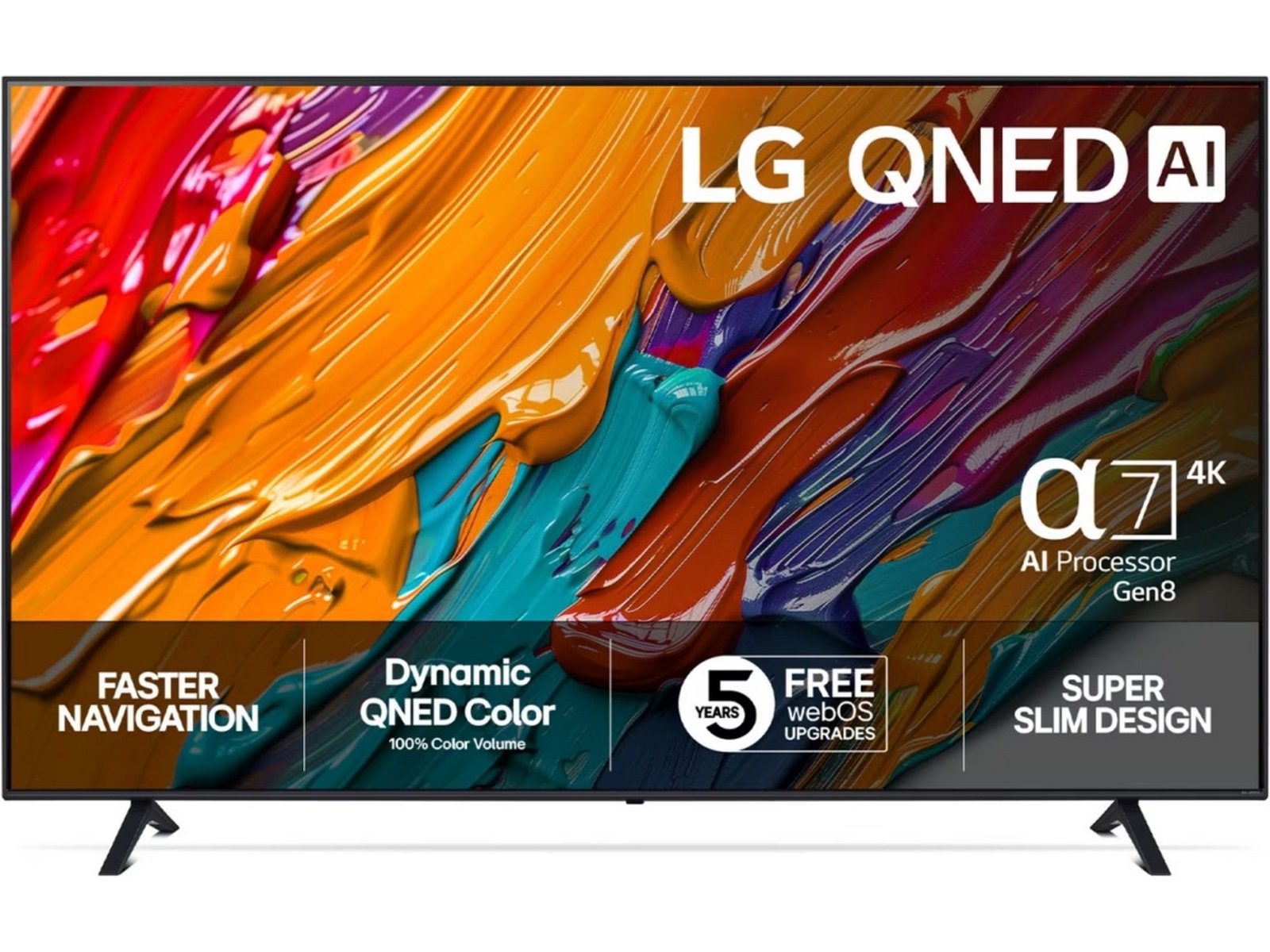 LG 75'' QNED7E AI 4k Smart TV 75QNED7EA6B (2025) -B-Grade Demo TV/projektor