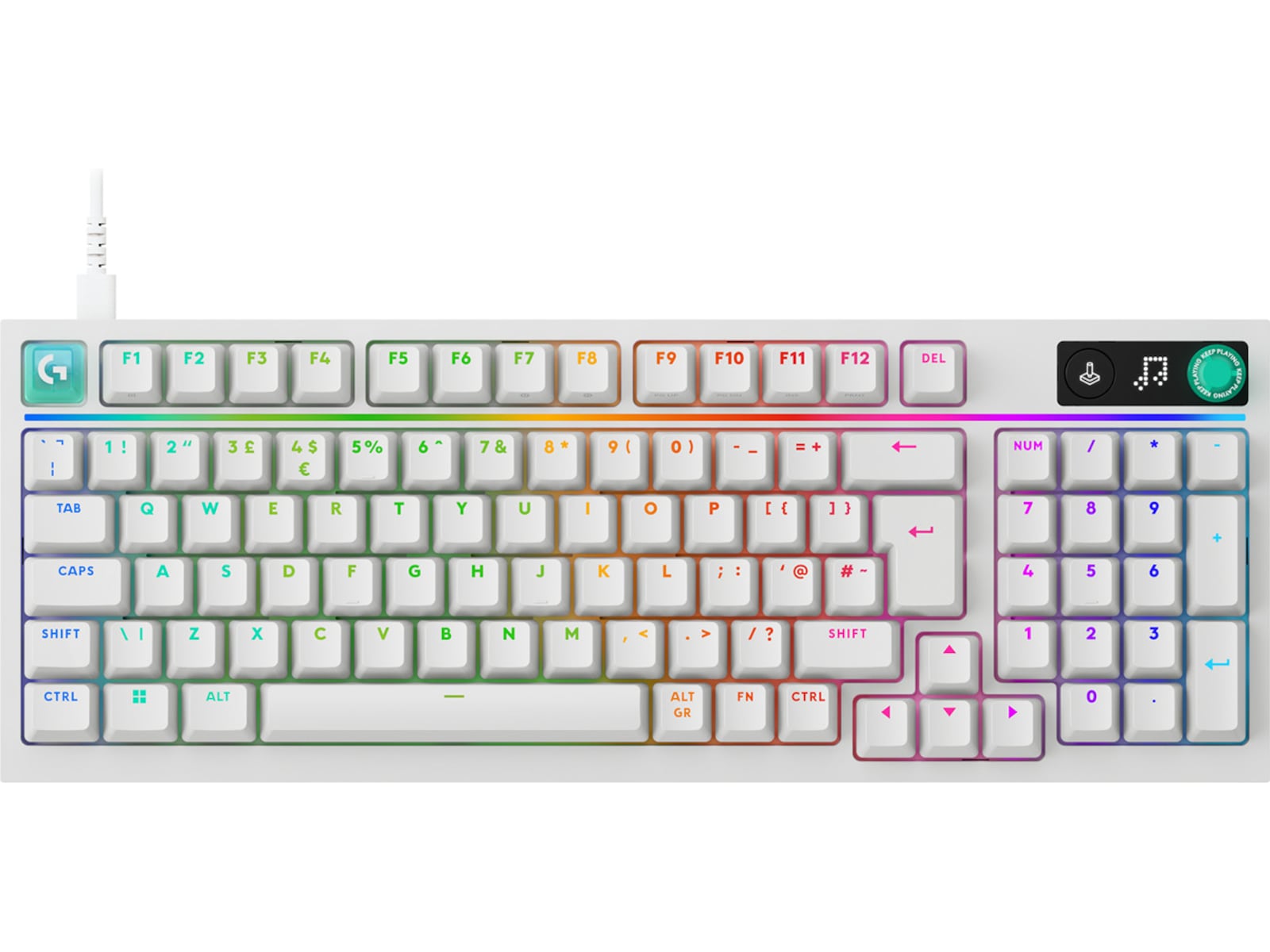 Logitech G316 X 98 spilltastatur Gamingtastatur