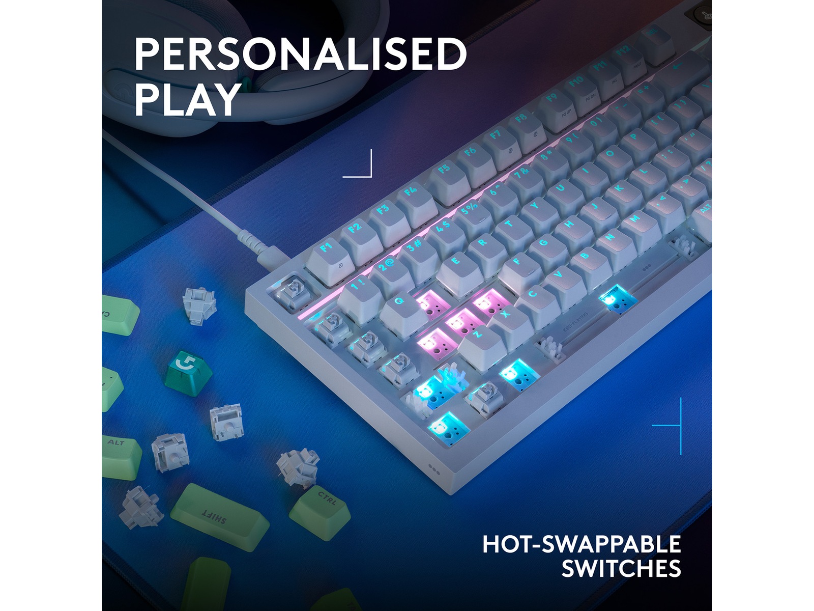 Logitech G316 X 98 spilltastatur Gamingtastatur