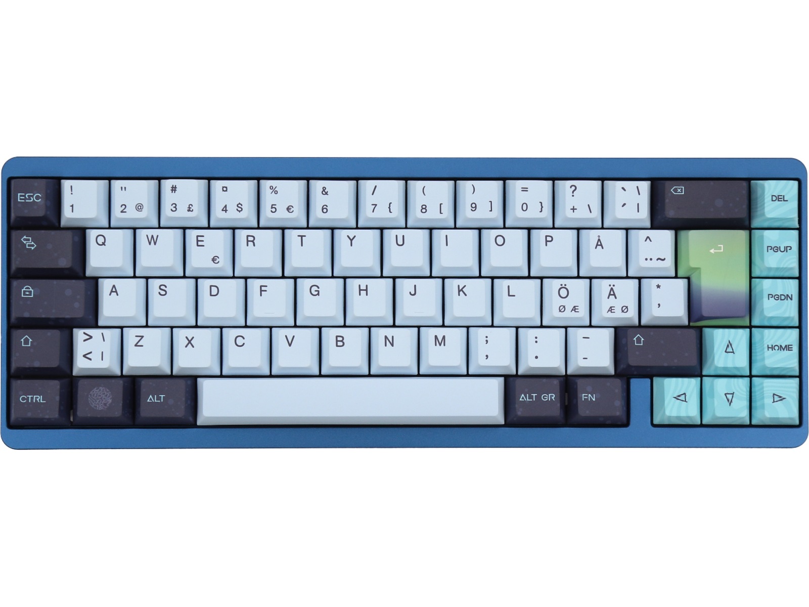 Varmilo Muse65 HE Aurora 65% Gamingtastatur -B-Grade Demo tastatur