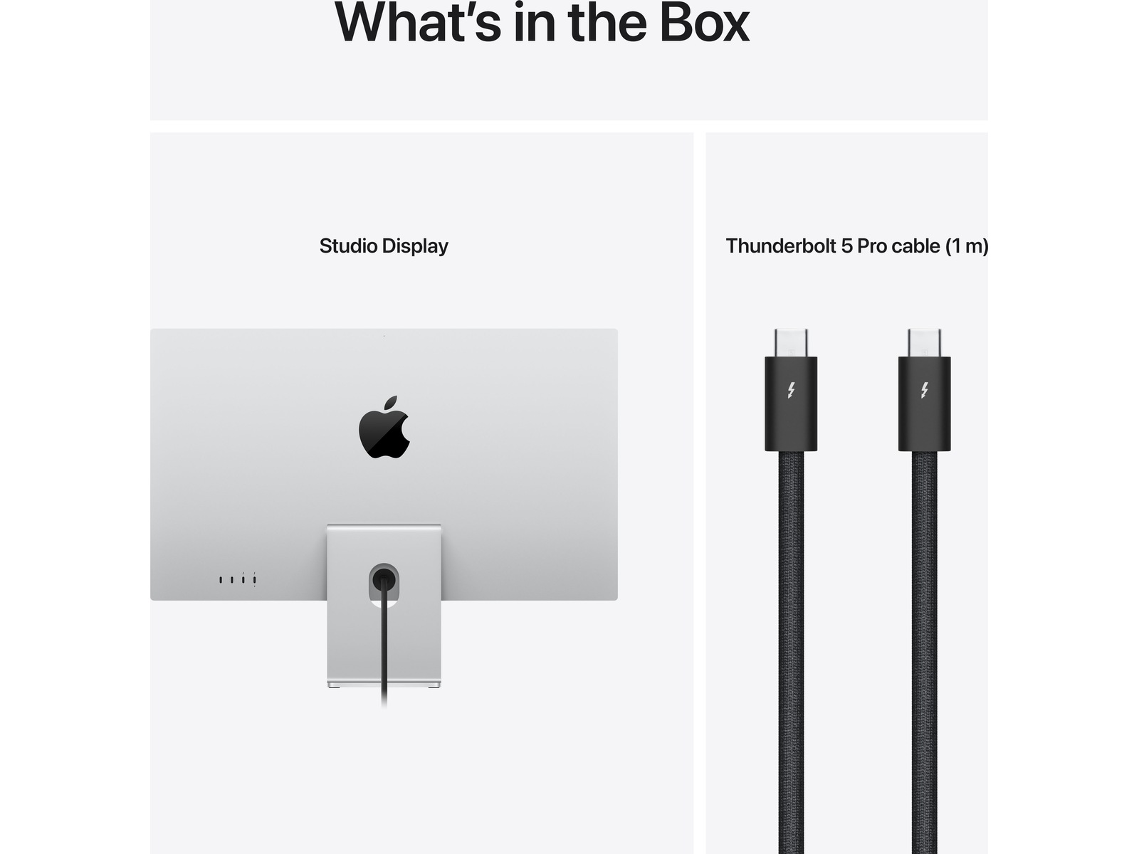 Apple Studio Display (2026) Standard glass - stativ med vinkeljustering -B-Grade Demo skjermer