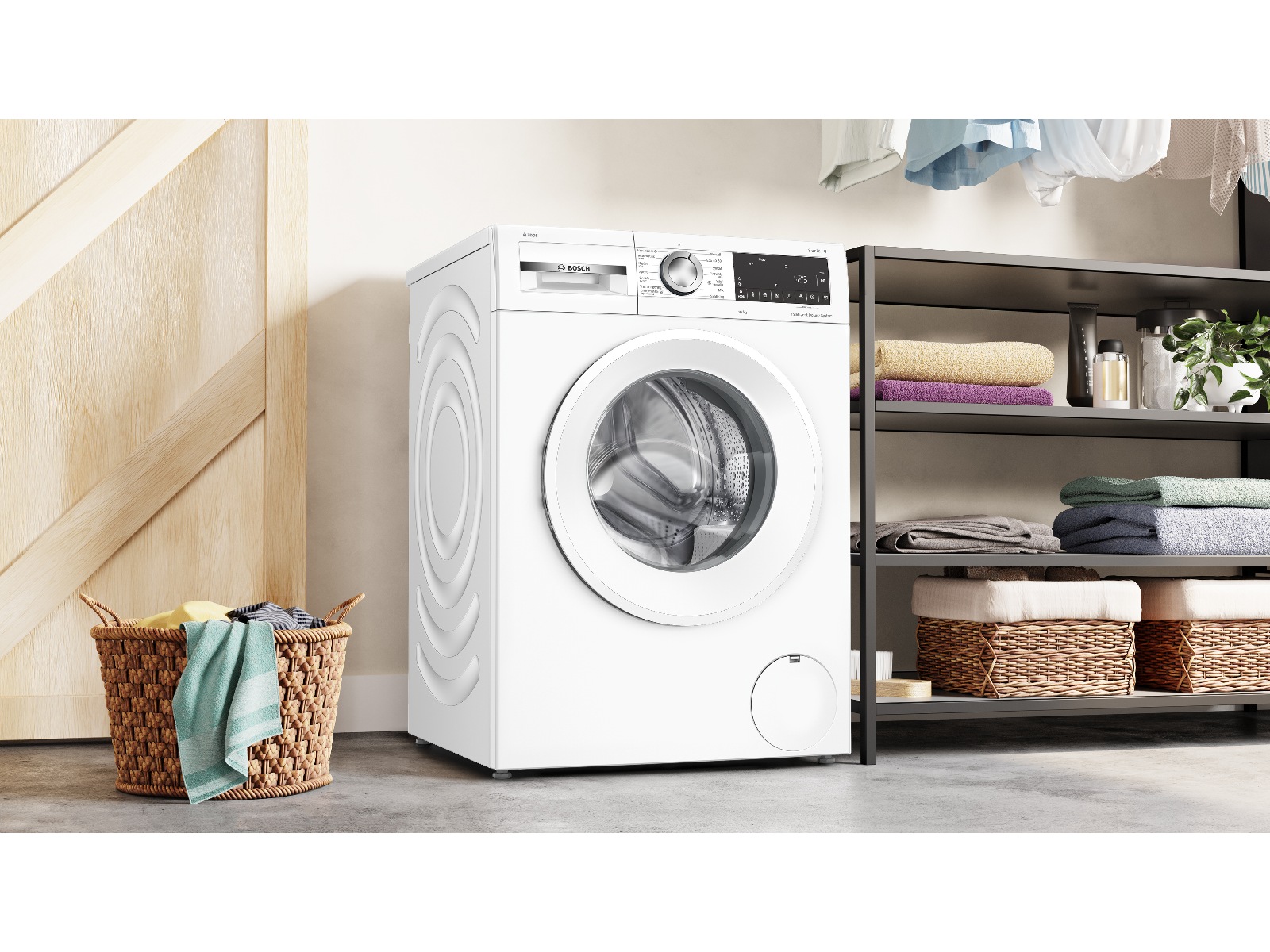 Bosch Serie 6 WGG254FLSN Vaskemaskin -B-Grade Demo vask & tørk