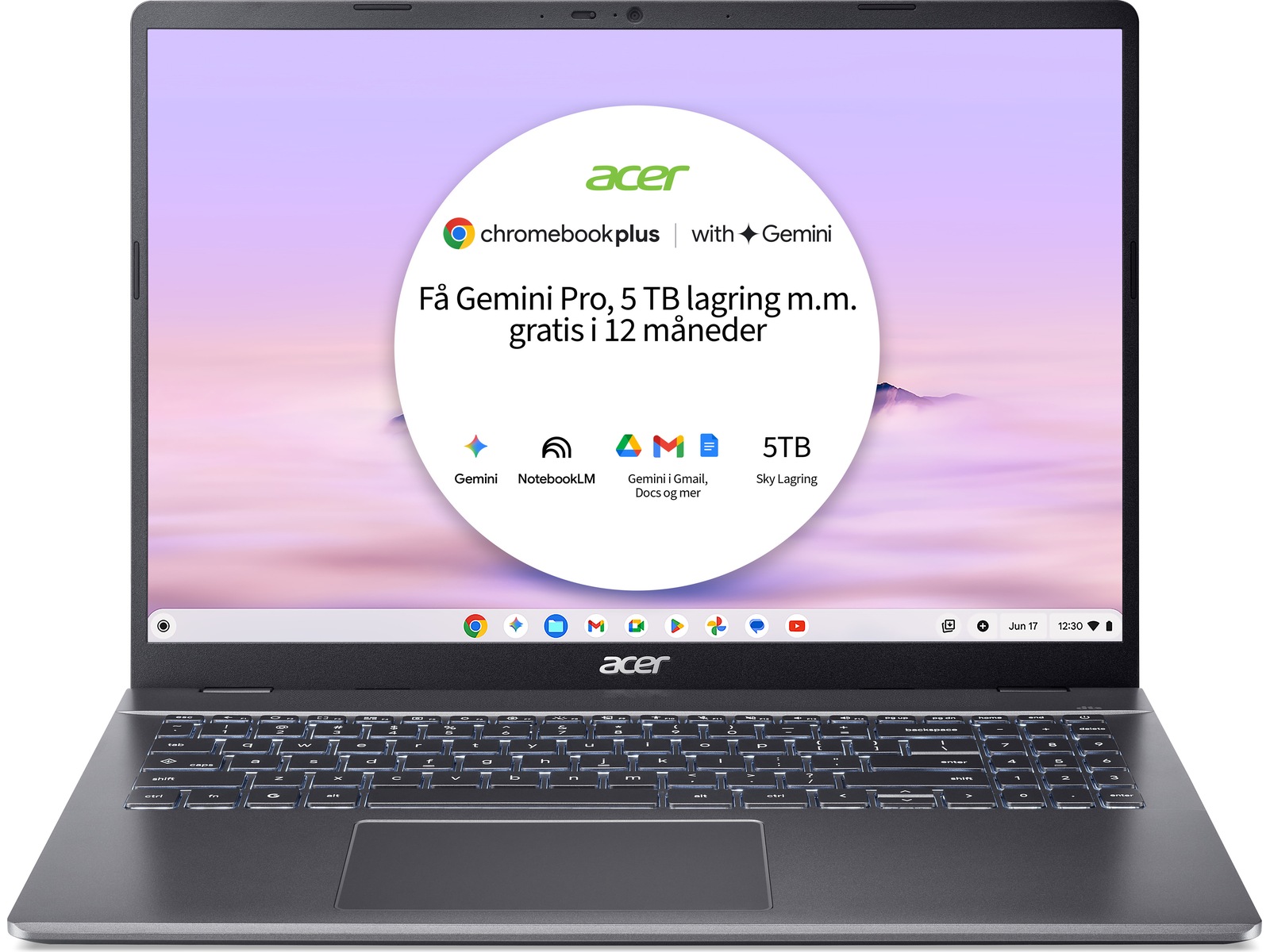 Acer Chromebook Plus 516 16" WUXGA -B-Grade Demo bærbar PC