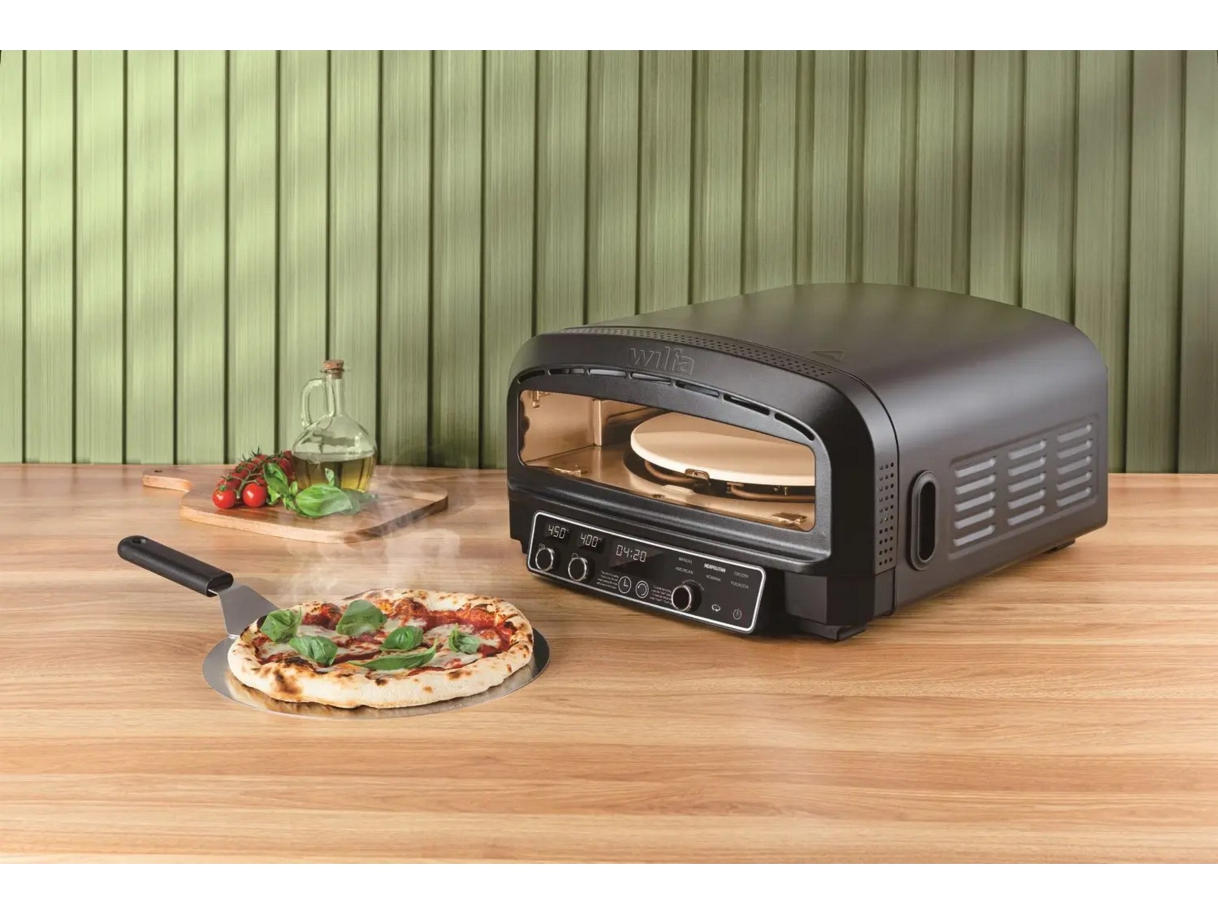 Wilfa P02DB-E2200 Elektrisk Pizzaovn Pizzaovner