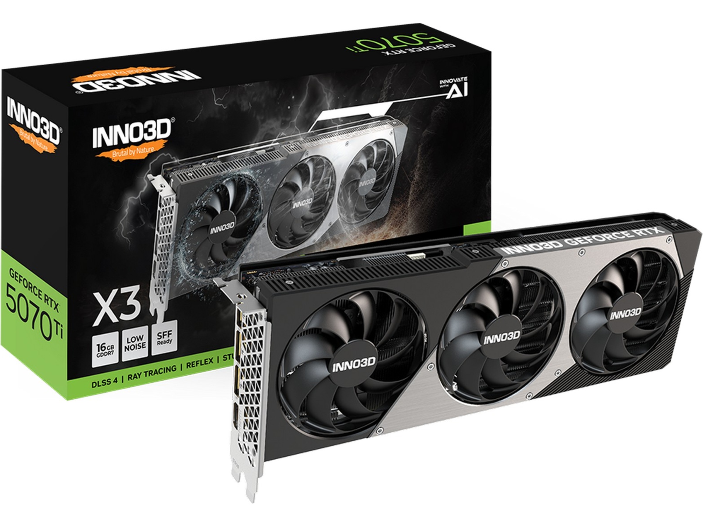 INNO3D GeForce RTX 5070 Ti X3 Skjermkort
