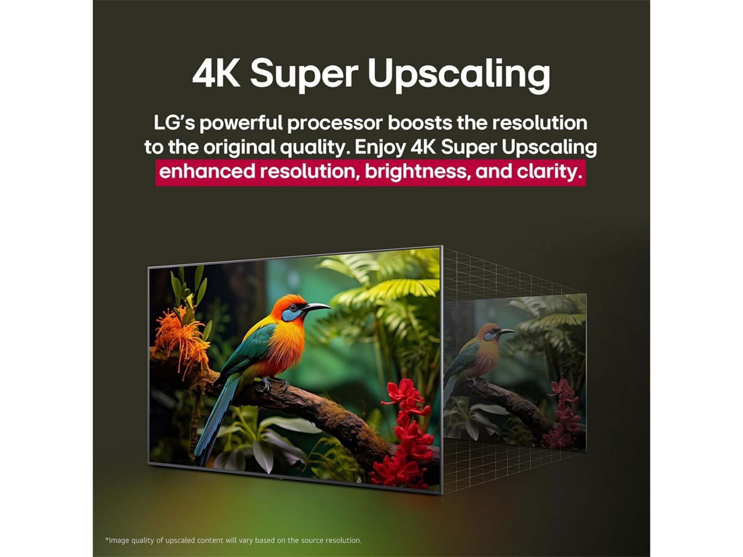 LG 86'' NANO81 NanoCell AI 4K Smart TV (2025) Over 80 tommer TV