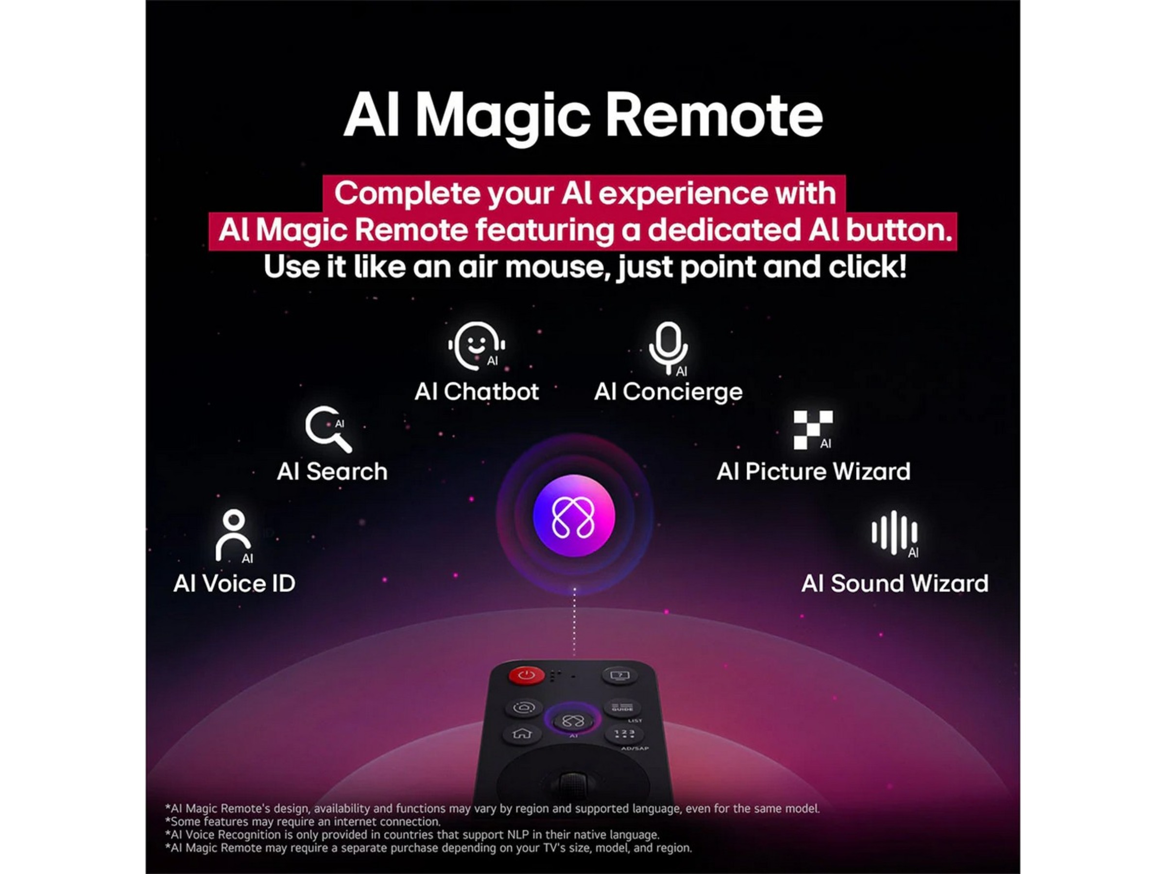 LG 86'' NANO81 NanoCell AI 4K Smart TV (2025) Over 80 tommer TV