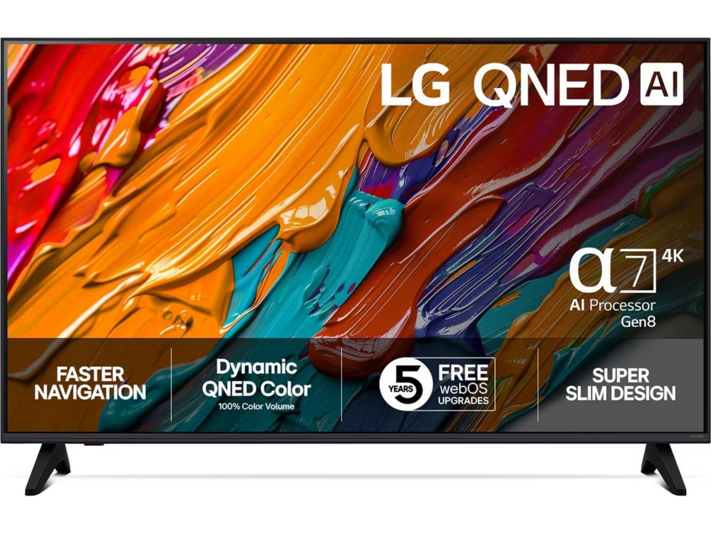 LG 65'' QNED7E AI 4k Smart TV 65QNED7EA6B (2025) 60 - 69 tommer TV