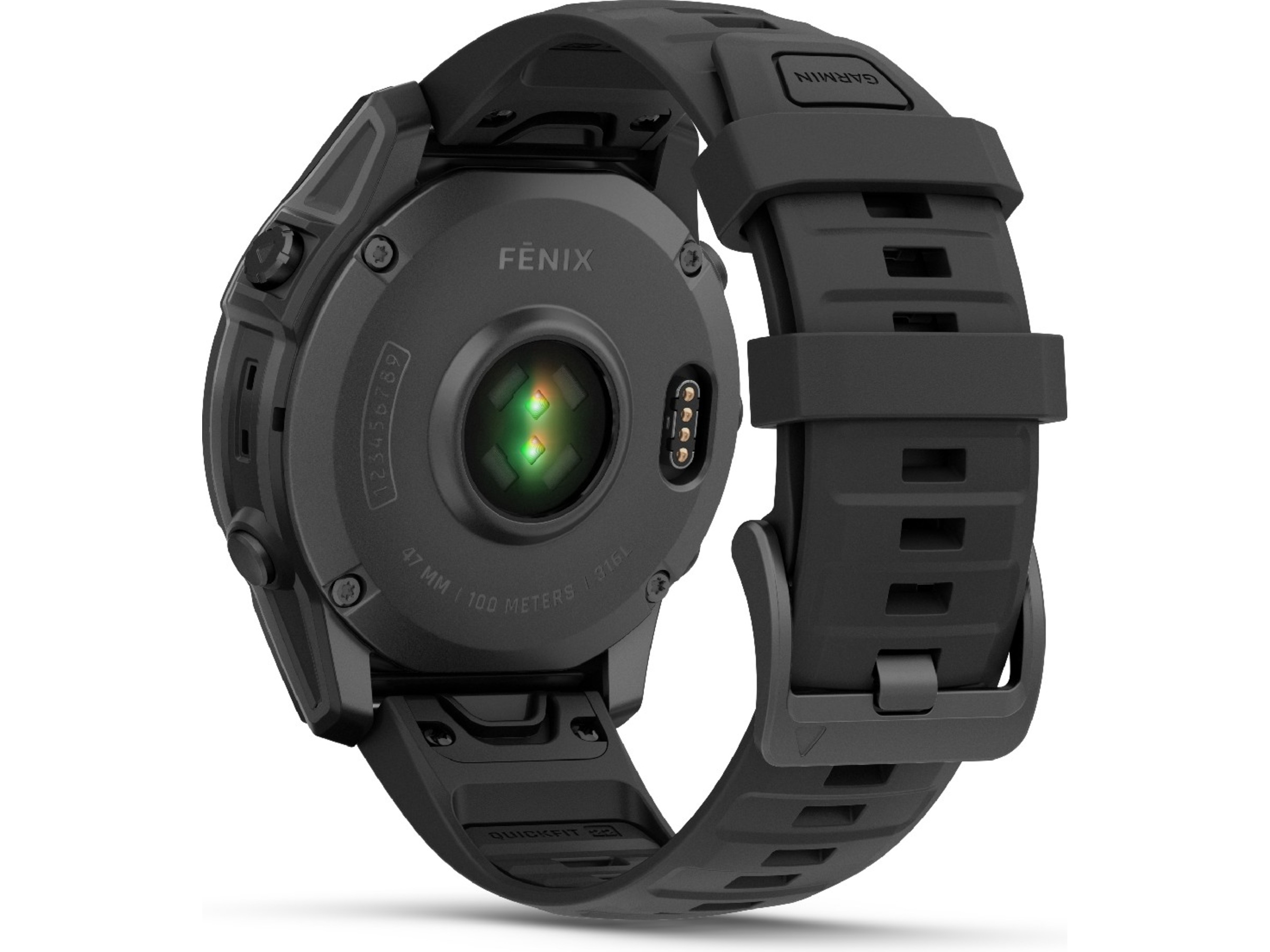 Garmin fenix E 47mm GPS (slate gray/black) Smartklokker