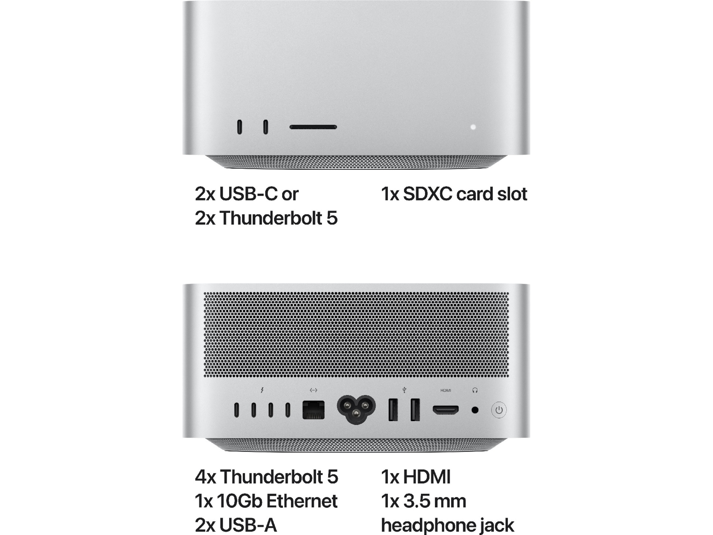 Mac Studio (2025) 1TB Stasjonær PC