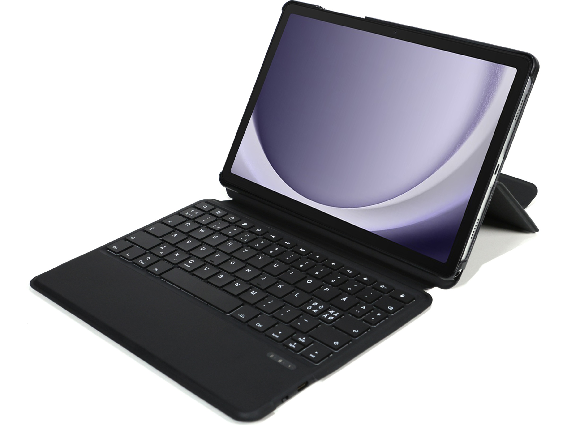 Gre8t Galaxy Tab A9+ tastaturdeksel (sort) -B-Grade Demo annet i PC & nettbrett