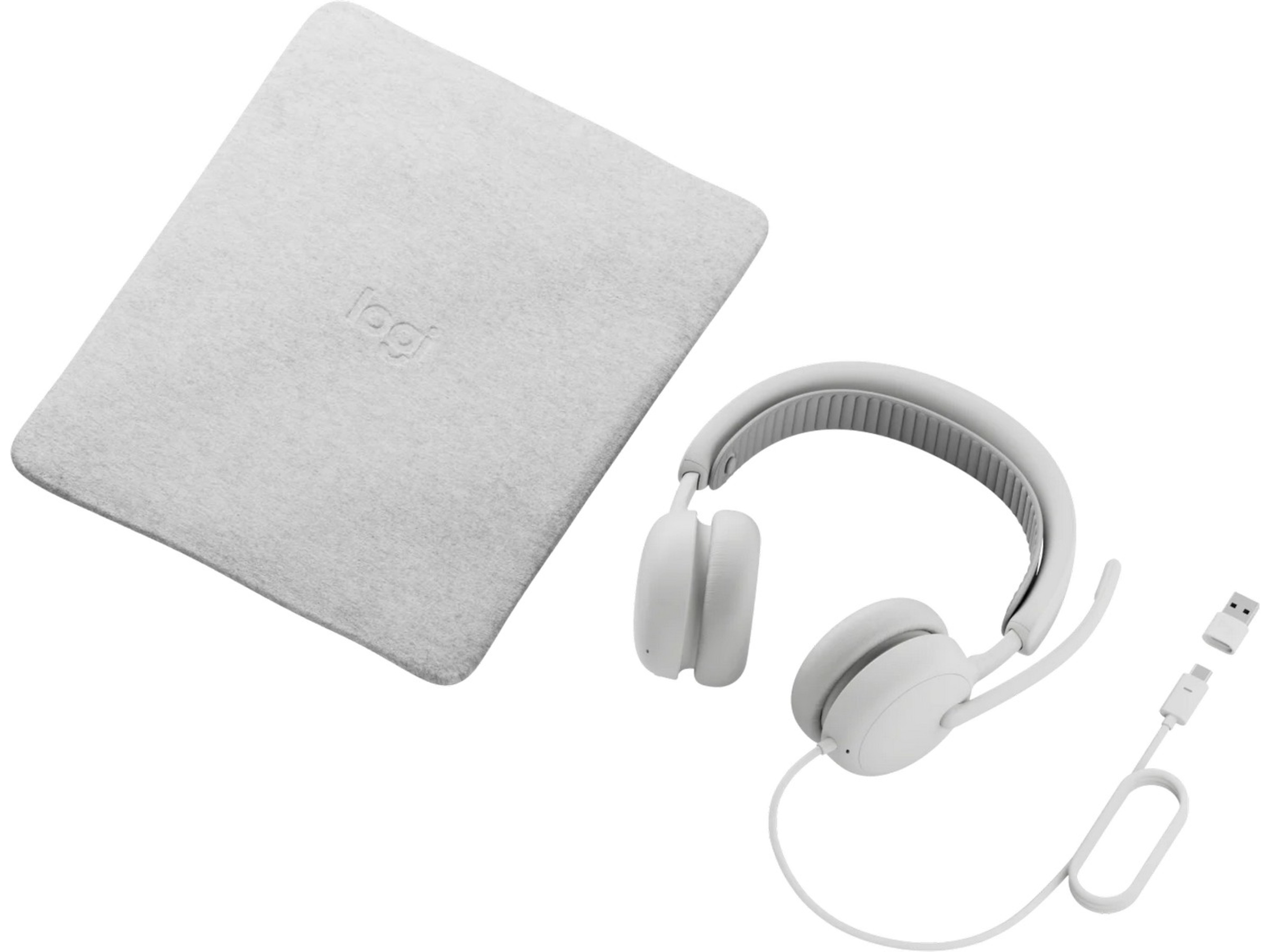 Logitech Zone Kablet Headsett for Business (offwhite) Headset