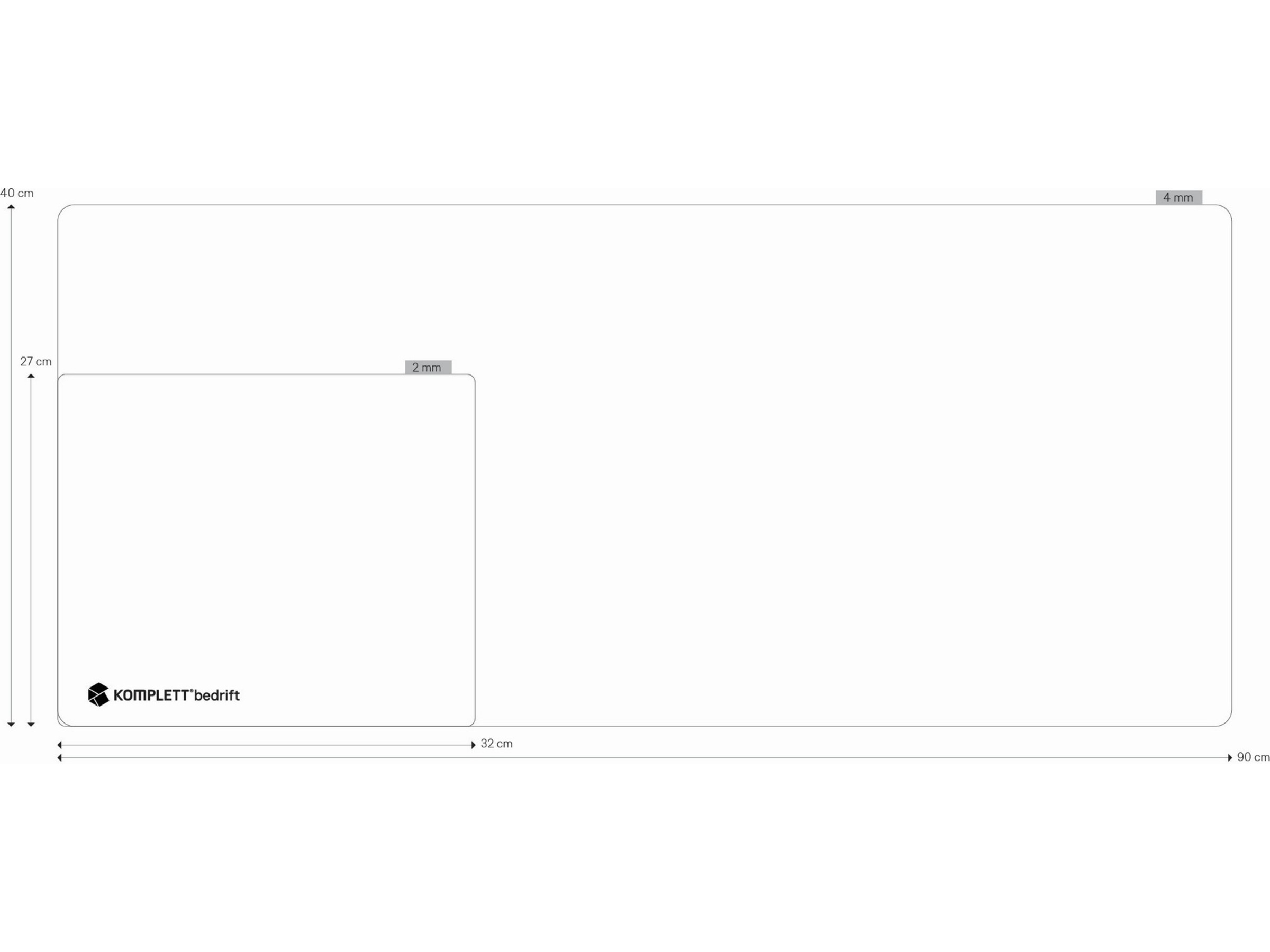 Komplett Bedrift Musematte Musematte