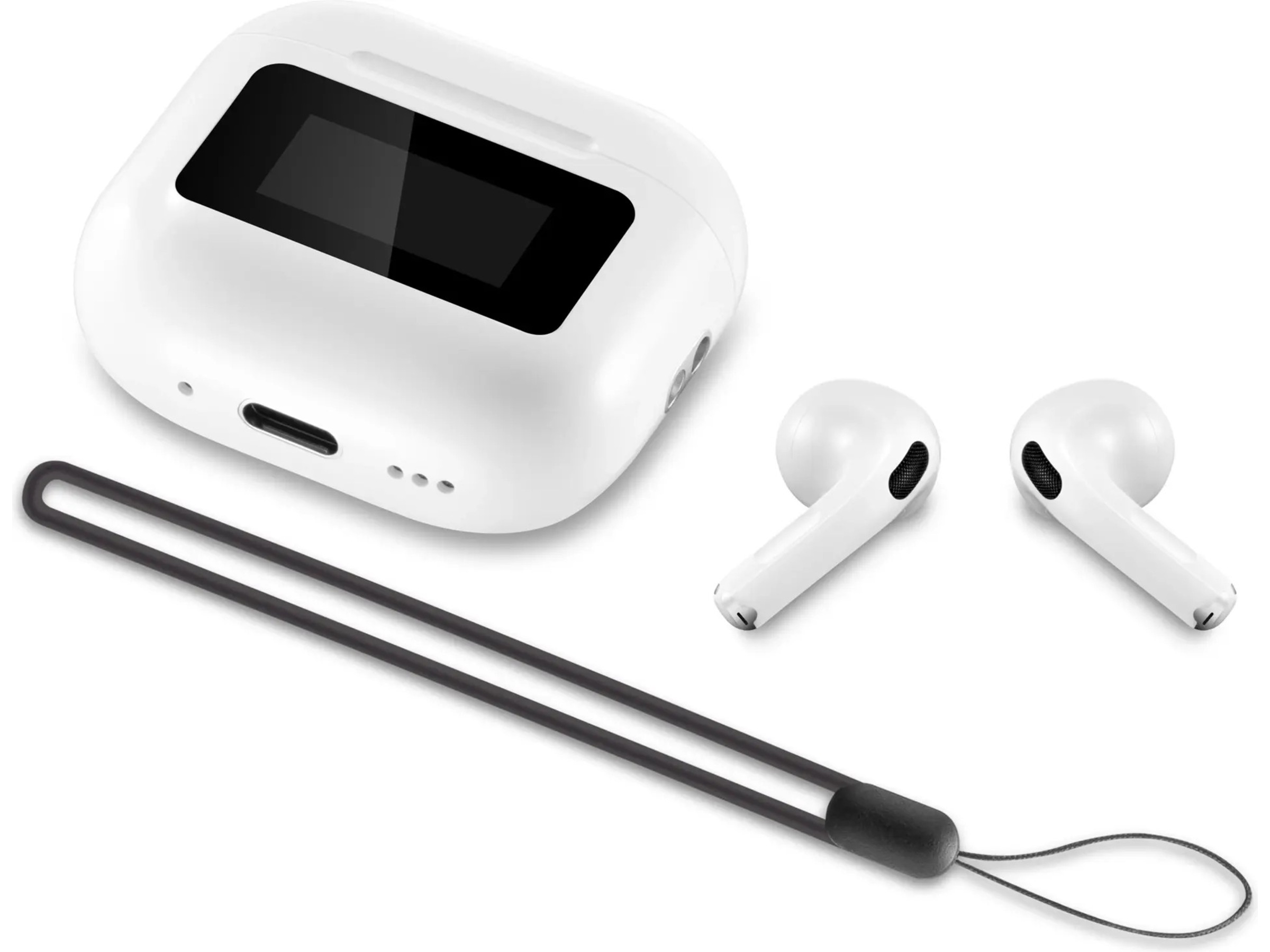 Andersson TWP-D2500 trådløse ørepropper (hvit) Ørepropper