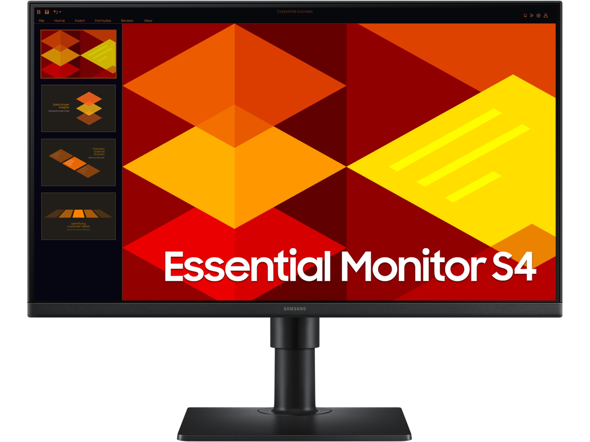 Samsung 24" skjerm S4 S24D400SU Skjermer