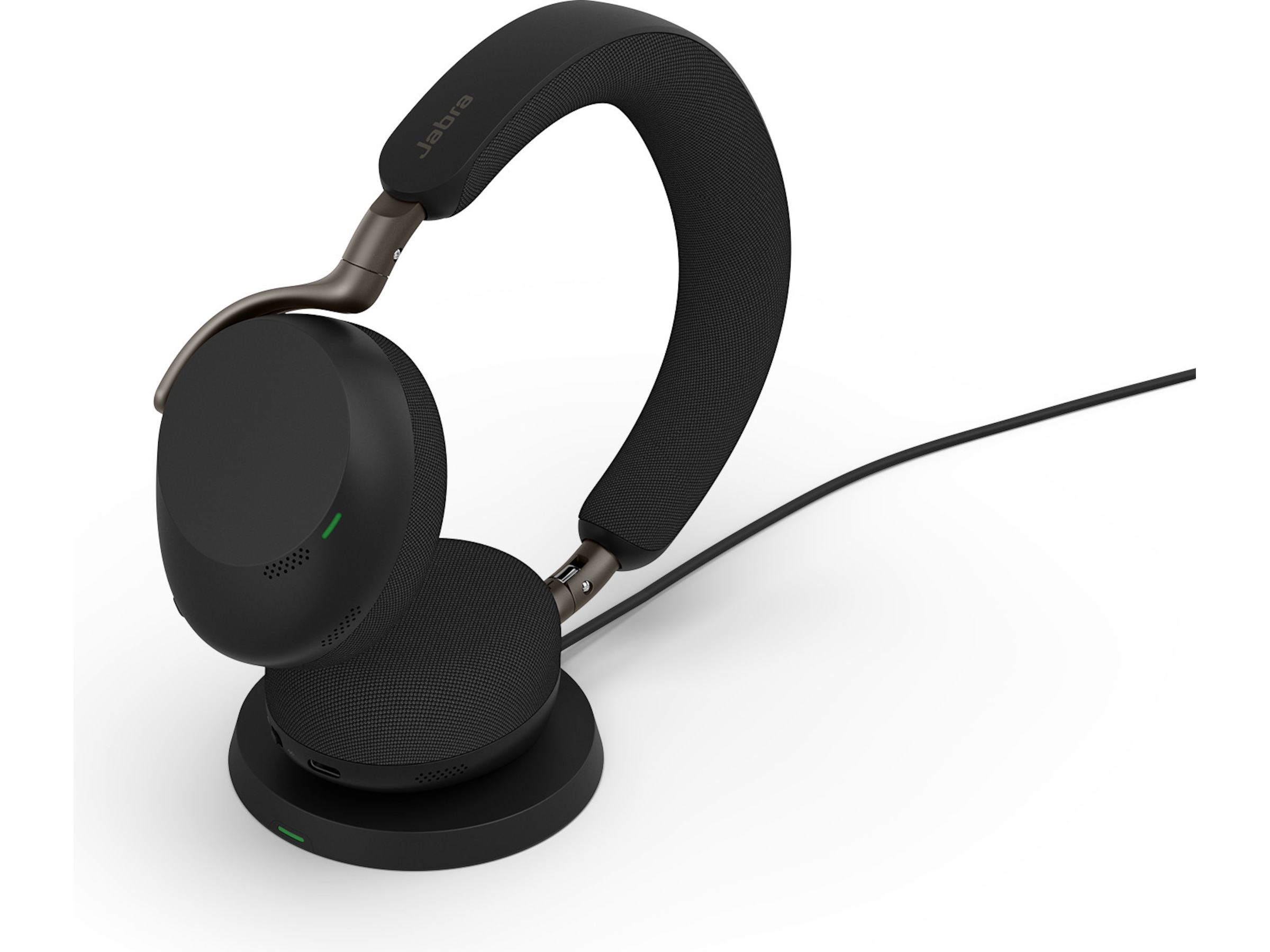 Jabra Evolve3 75 Link390c MS Stereo sort Hodesett, trådløse