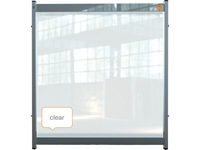 Nobo bordskjerm modul Premium Plus - 75x82cm Tilbehør til arbeidssteder og avlukker