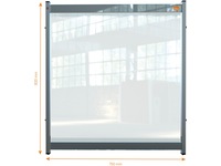 Nobo bordskjerm modul Premium Plus - 75x82cm Tilbehør til arbeidssteder og avlukker
