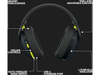Logitech G435 LIGHTSPEED Trådløst Gaming Headset (sort) Gaming headset